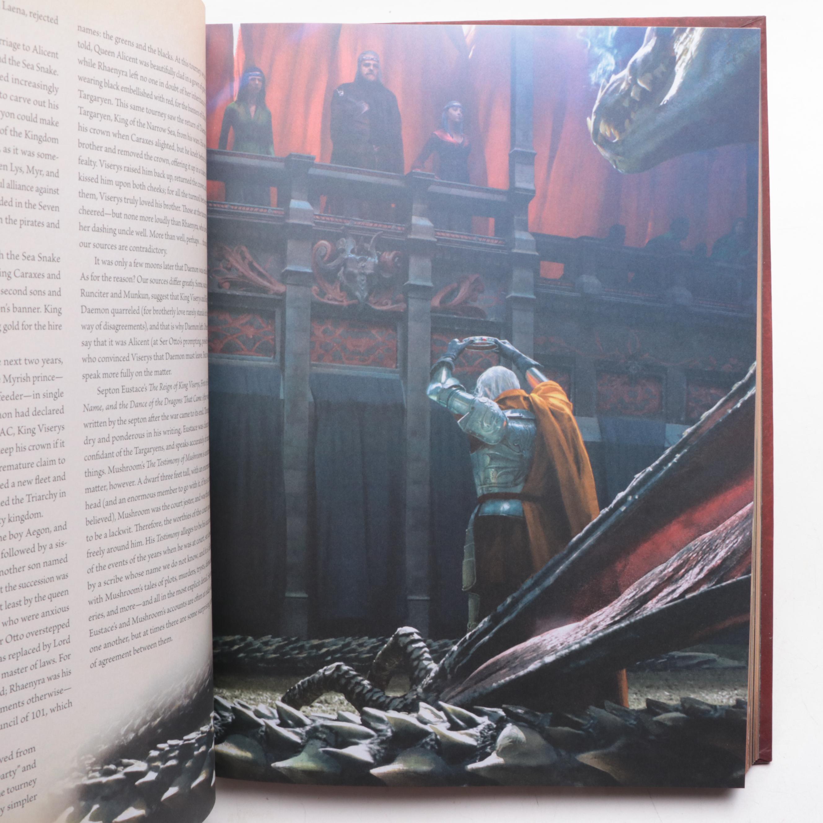 First Edition "The World of Ice and Fire" by George R. R. Martin et al., 2014