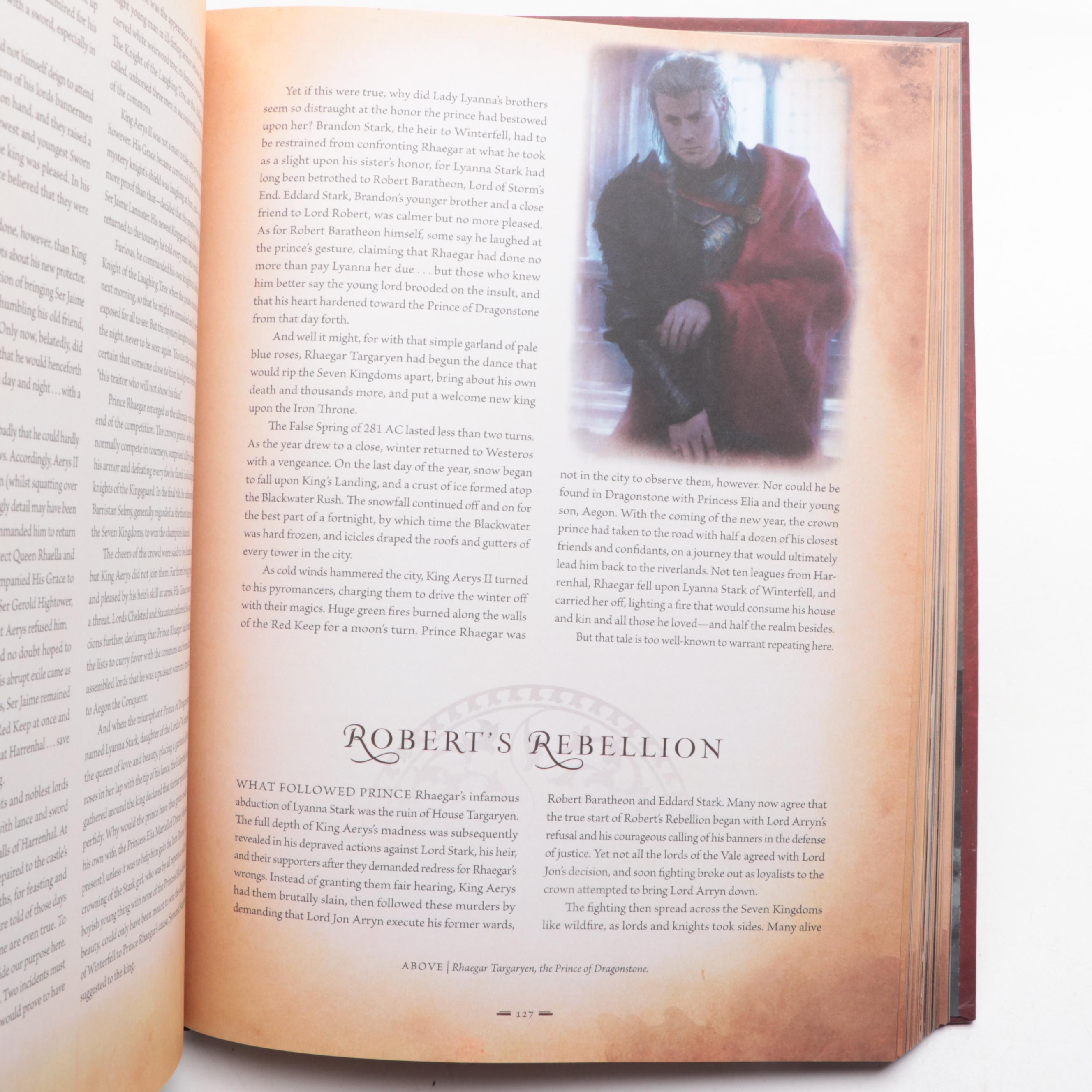 First Edition "The World of Ice and Fire" by George R. R. Martin et al., 2014