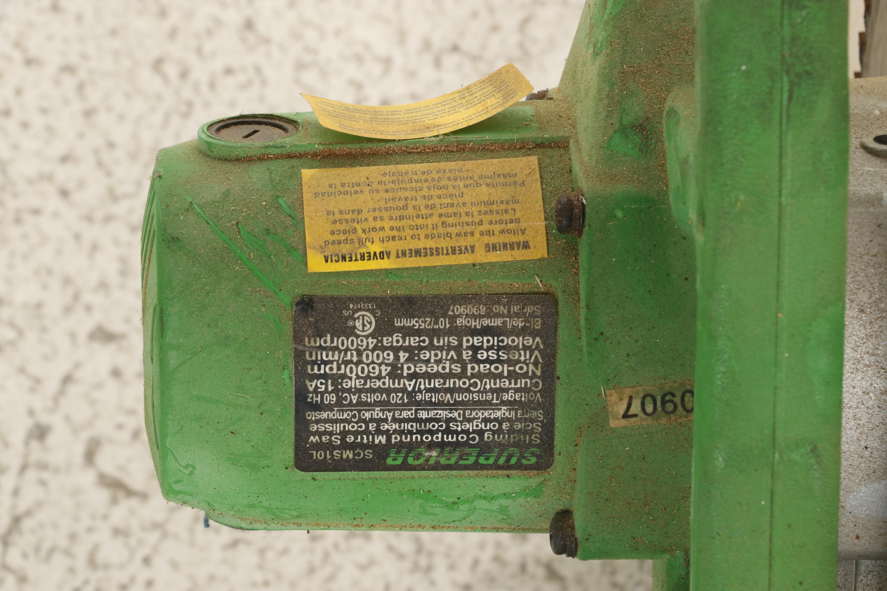 Superior Air Compressor and Miter Saw with Other Power Tools