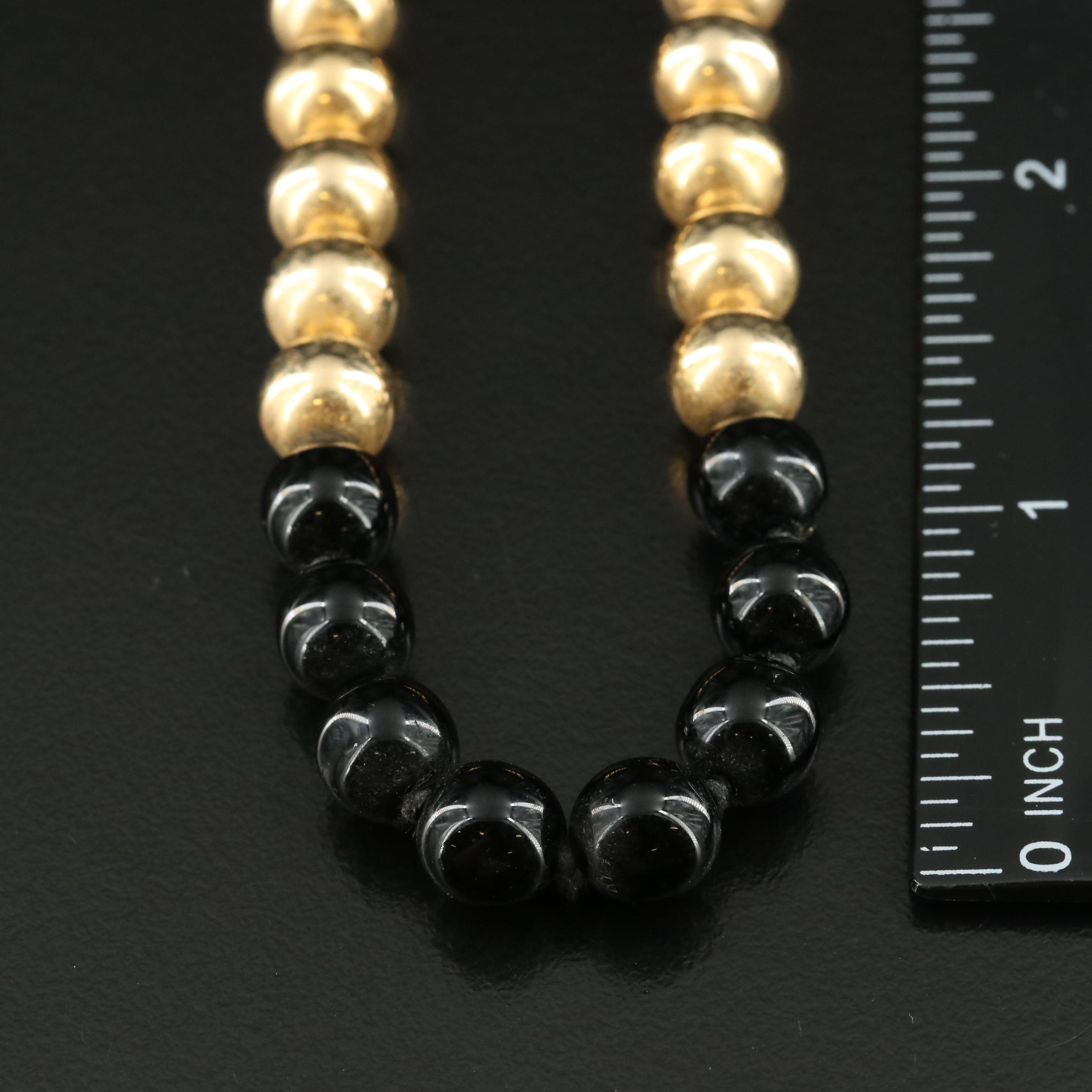 Beaded Glass Necklace