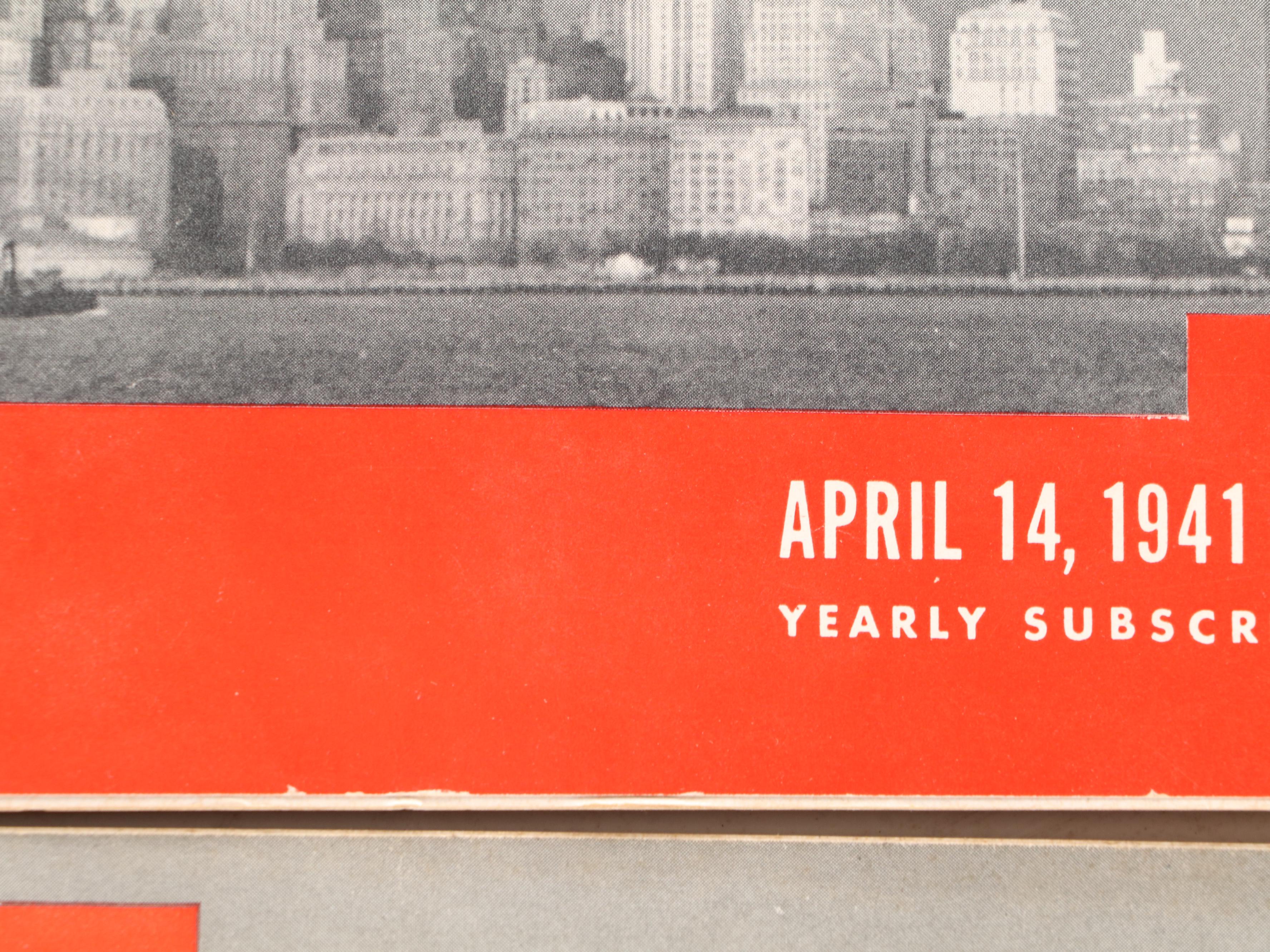 "LIFE" Magazine Collection Featuring World War II Stories and More, 1941