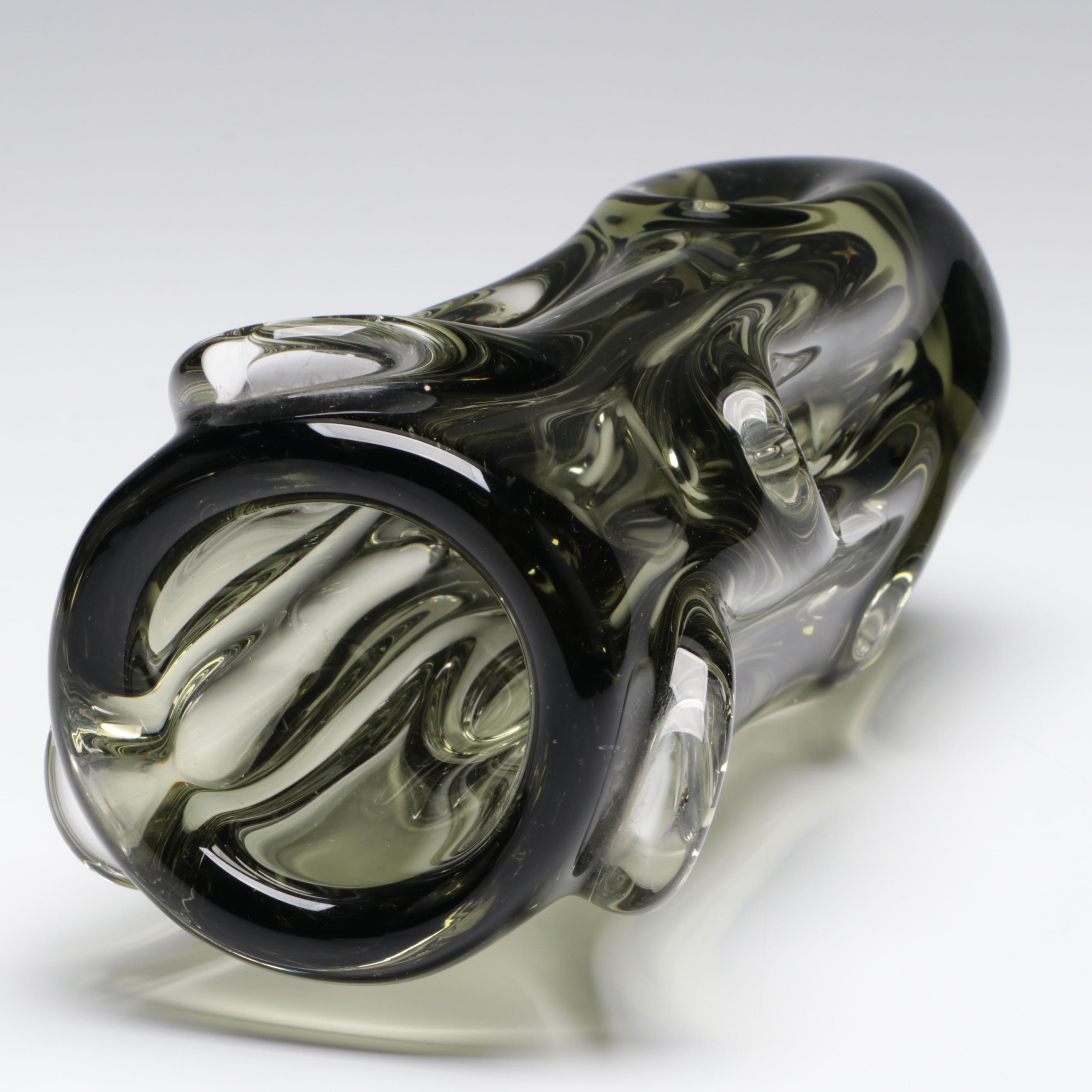 Jan Beranek Blown Glass Vase