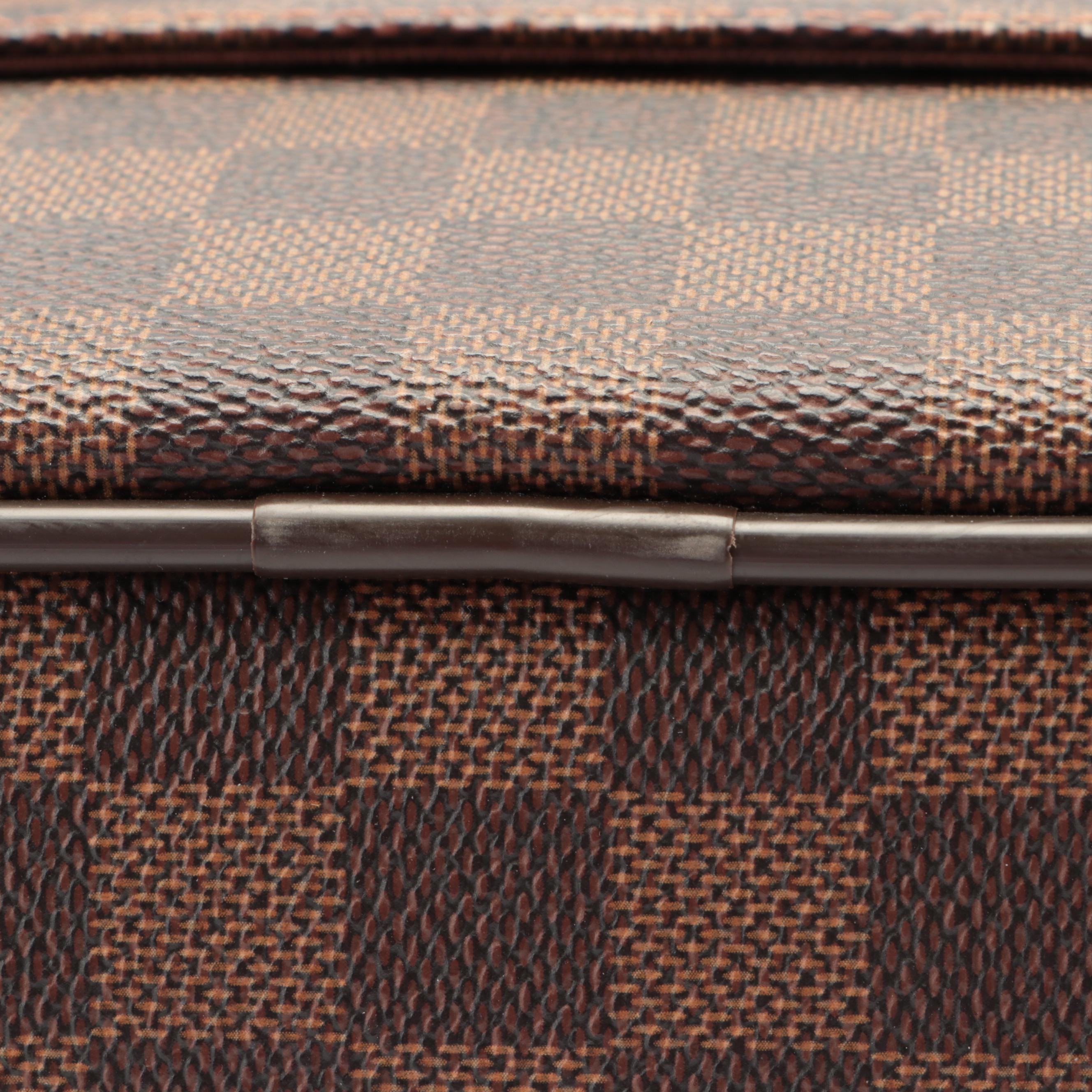 Louis Vuitton Icare Travel Bag in Damier Ebene Canvas and Smooth Leather