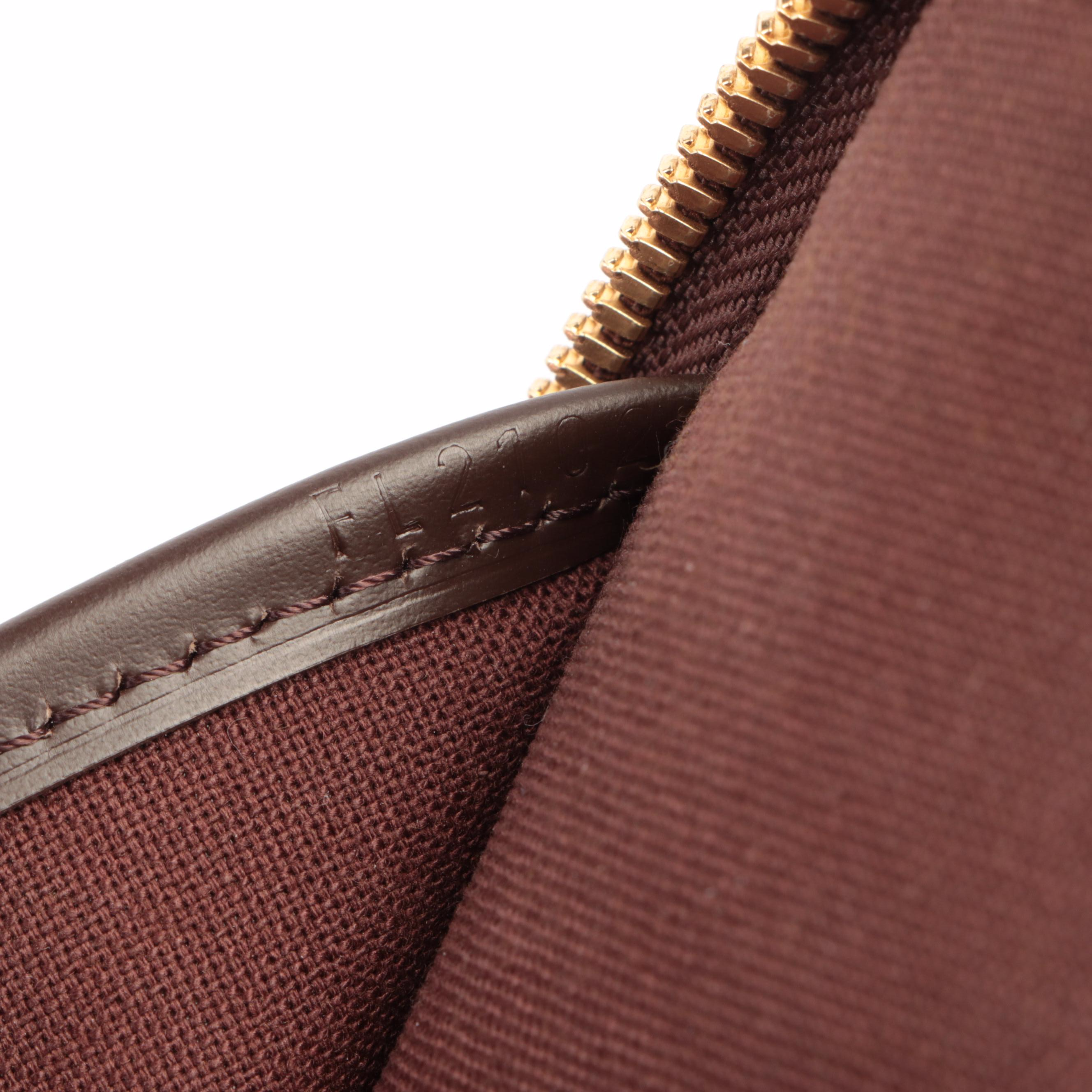 Louis Vuitton Icare Travel Bag in Damier Ebene Canvas and Smooth Leather