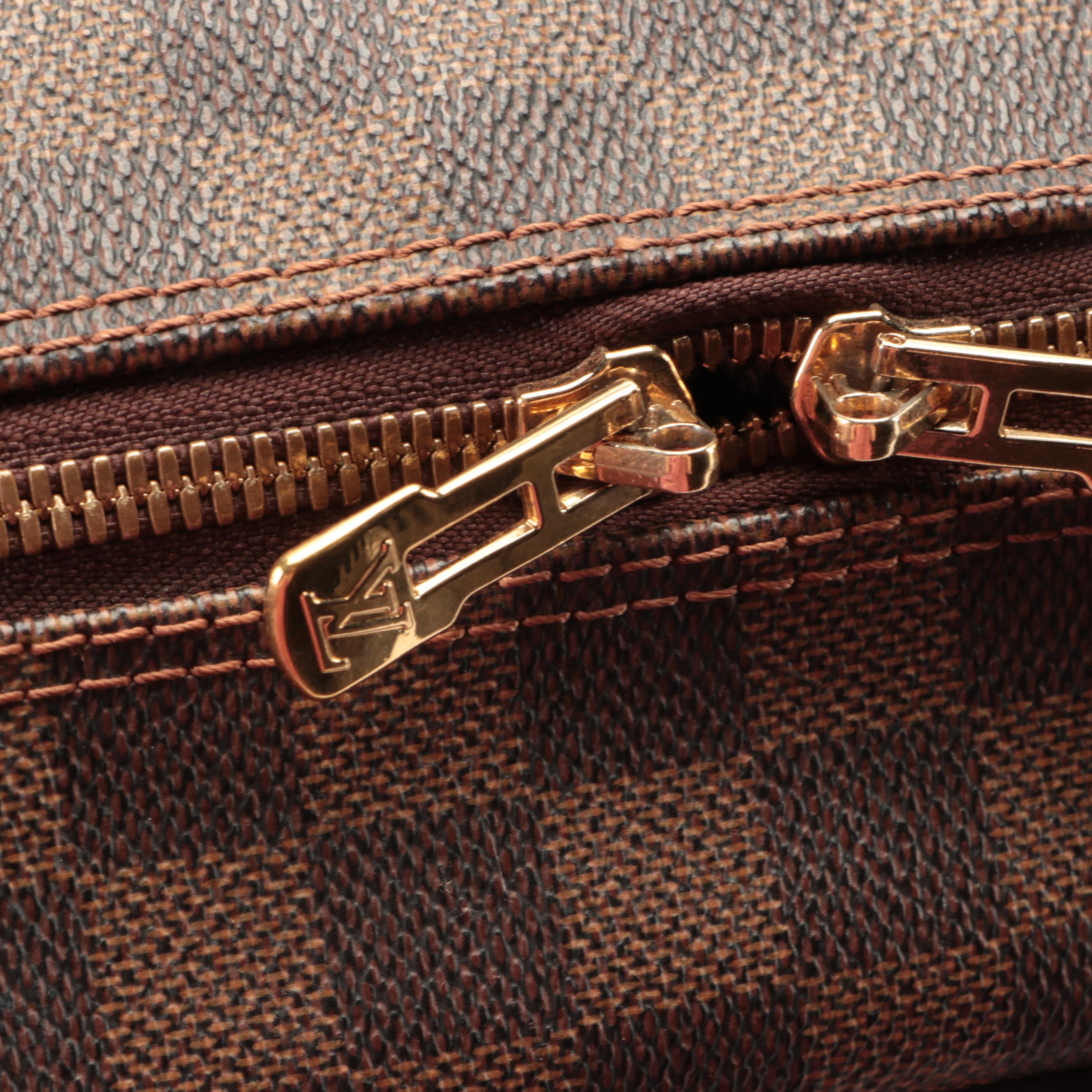 Louis Vuitton Icare Travel Bag in Damier Ebene Canvas and Smooth Leather