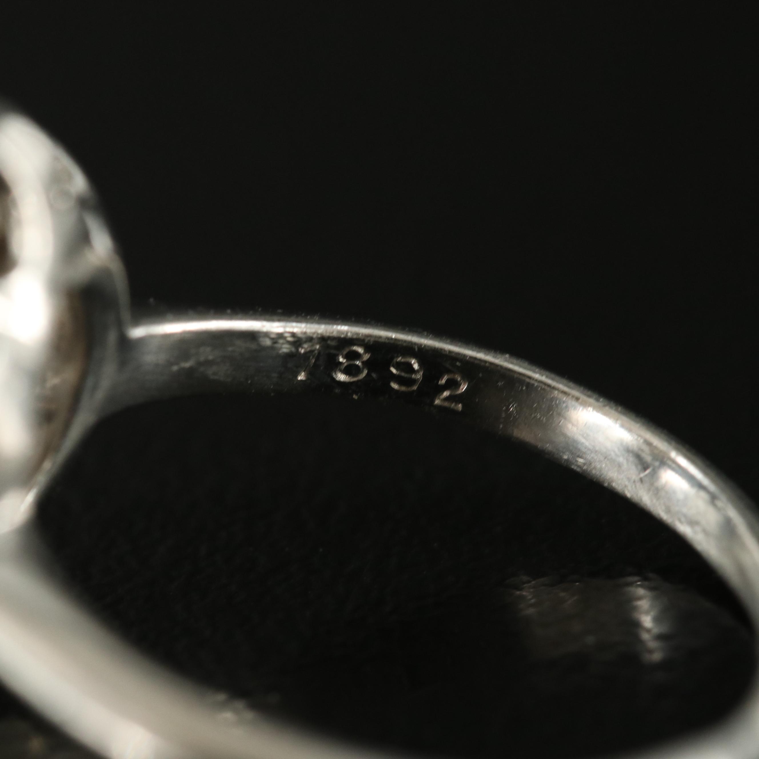 1950s Platinum 1.28 CTW Diamond Ring