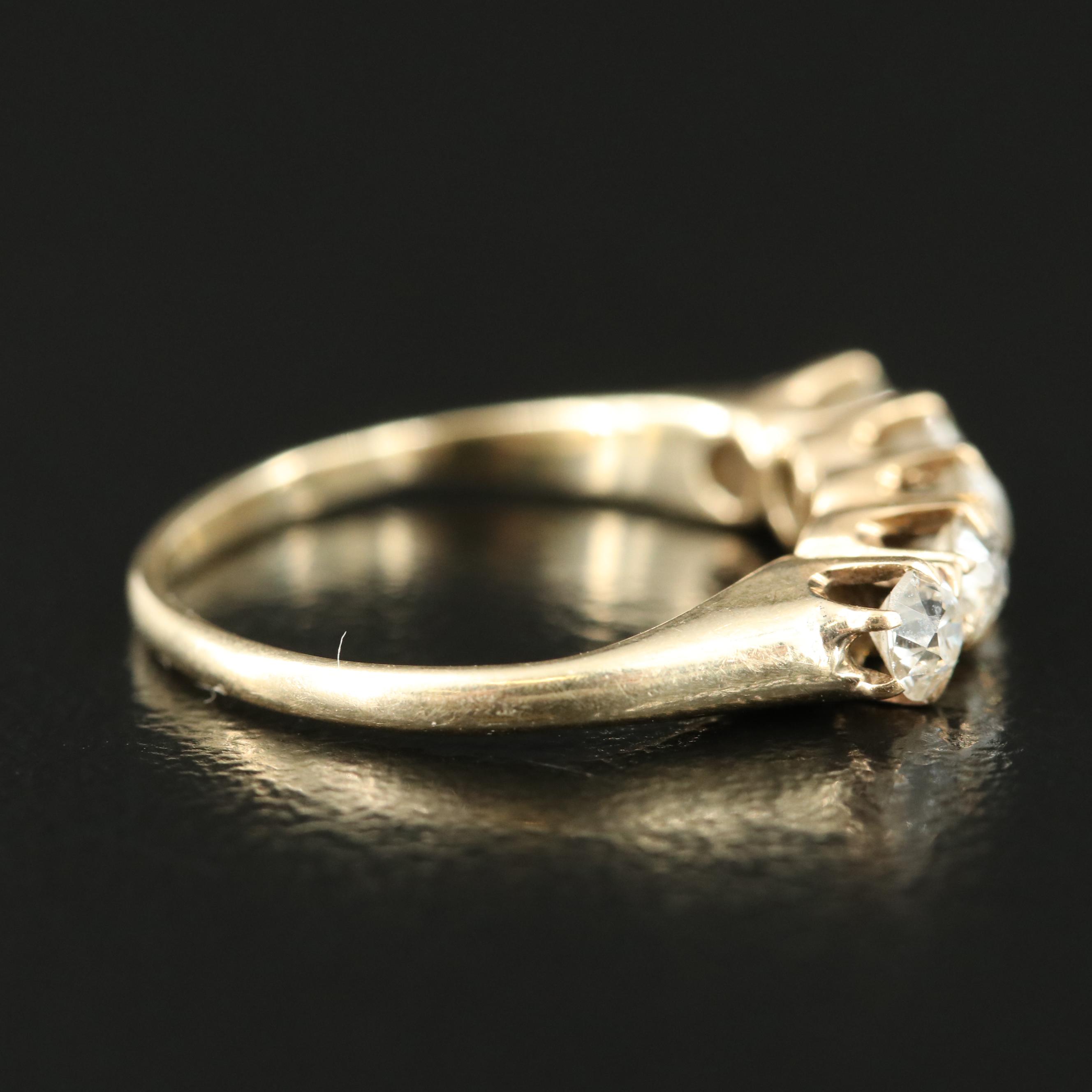 Antique 14K 0.45 CTW Diamond Ring