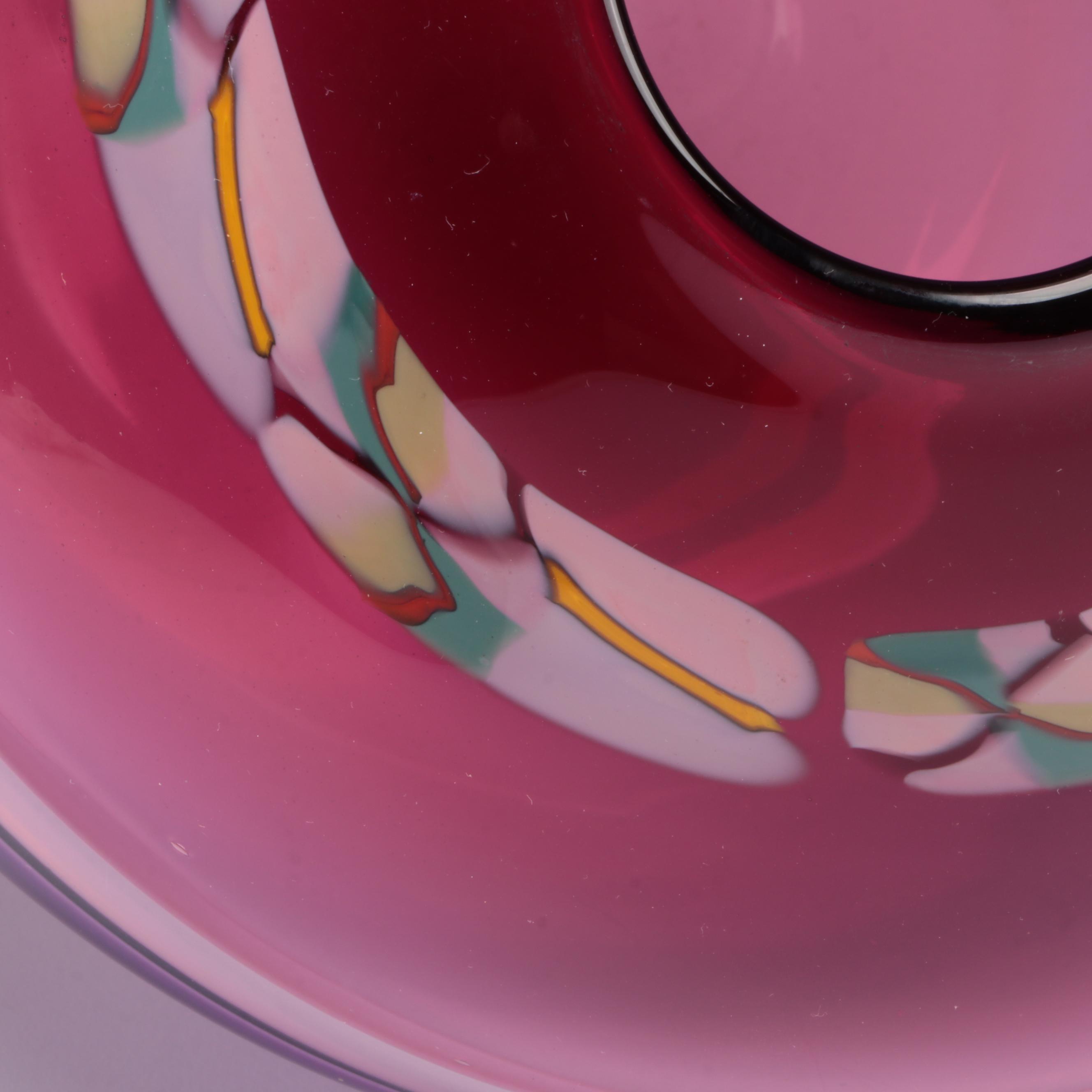 Michael Sosin Blown Encalmo Glass Vessel