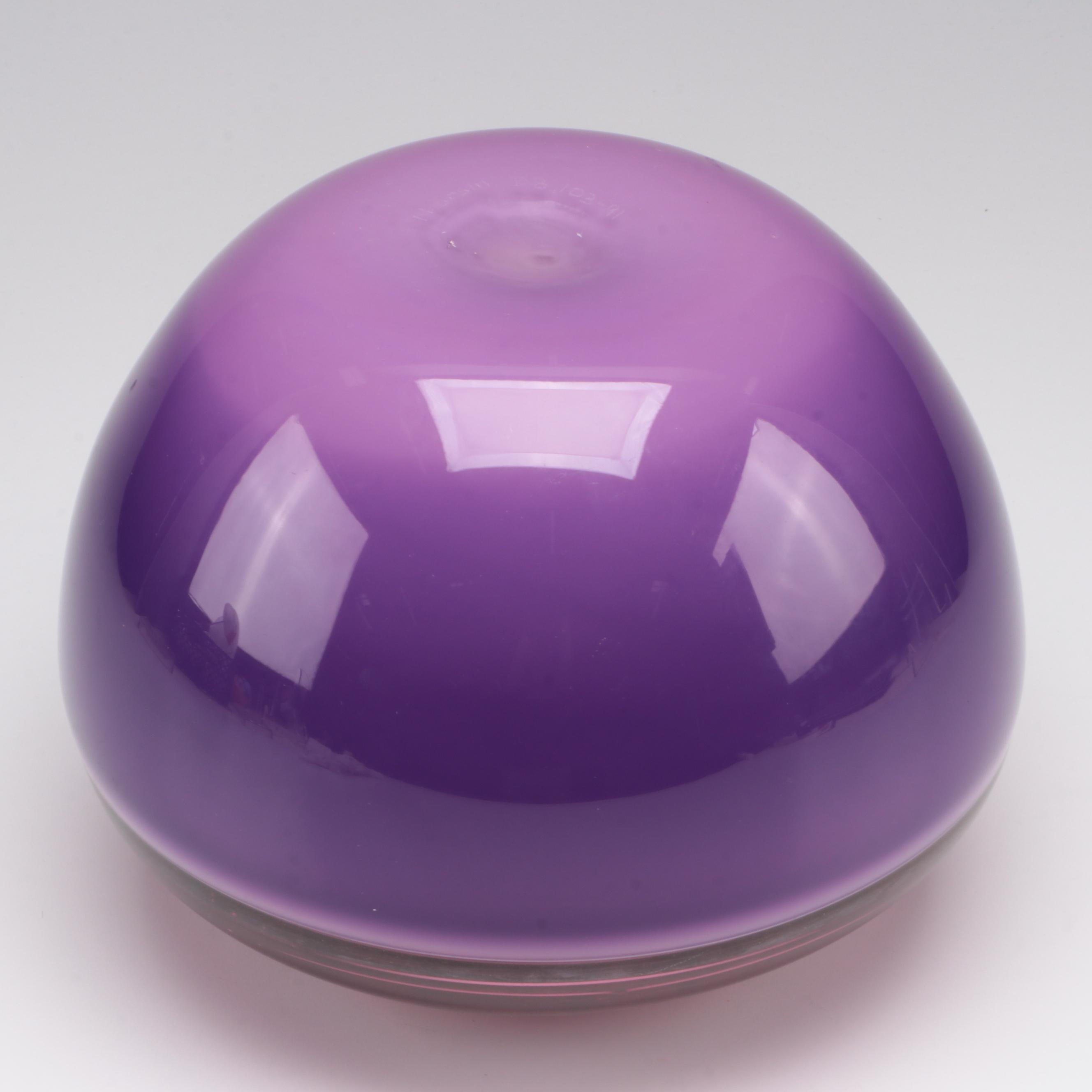 Michael Sosin Blown Encalmo Glass Vessel