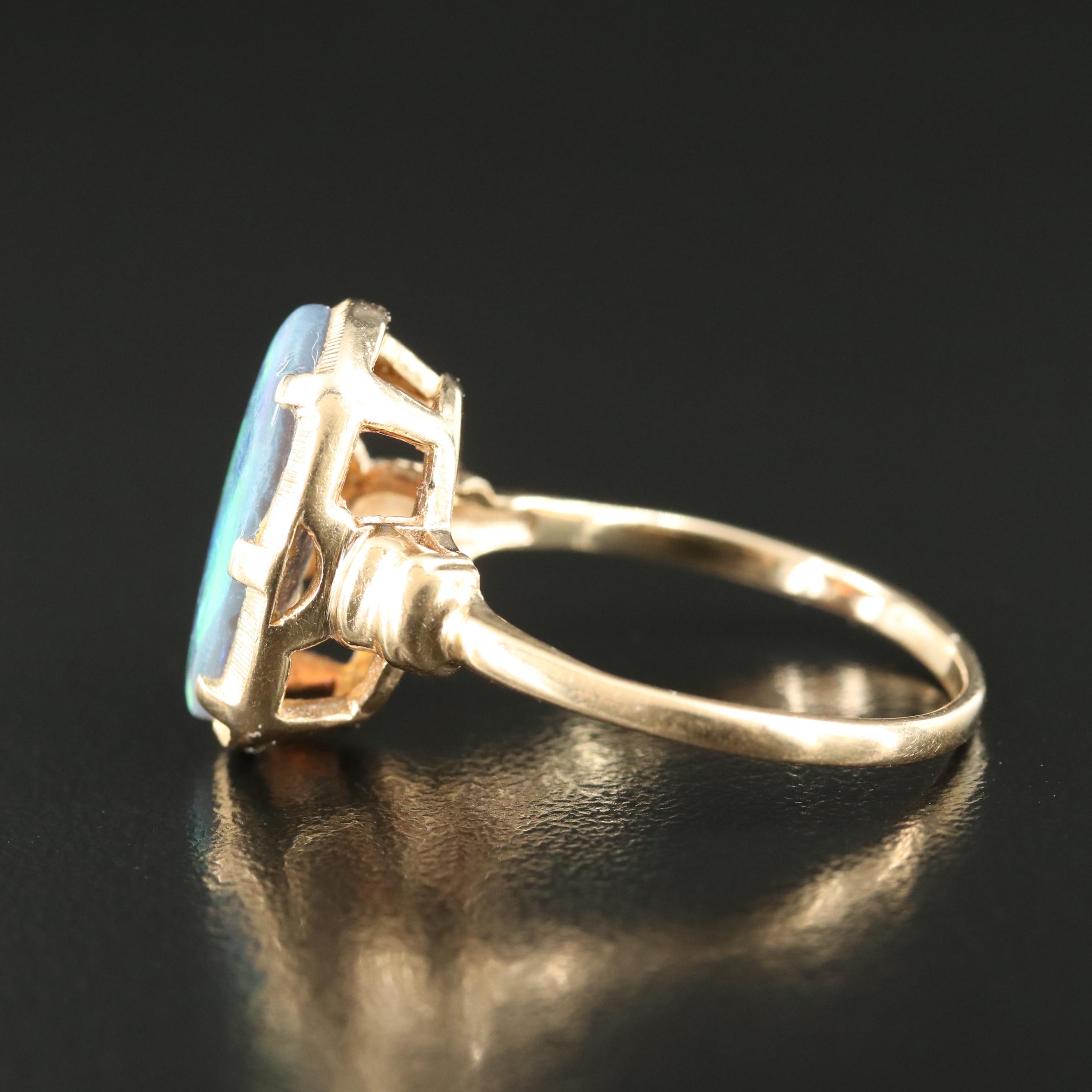 14K Opal Ring