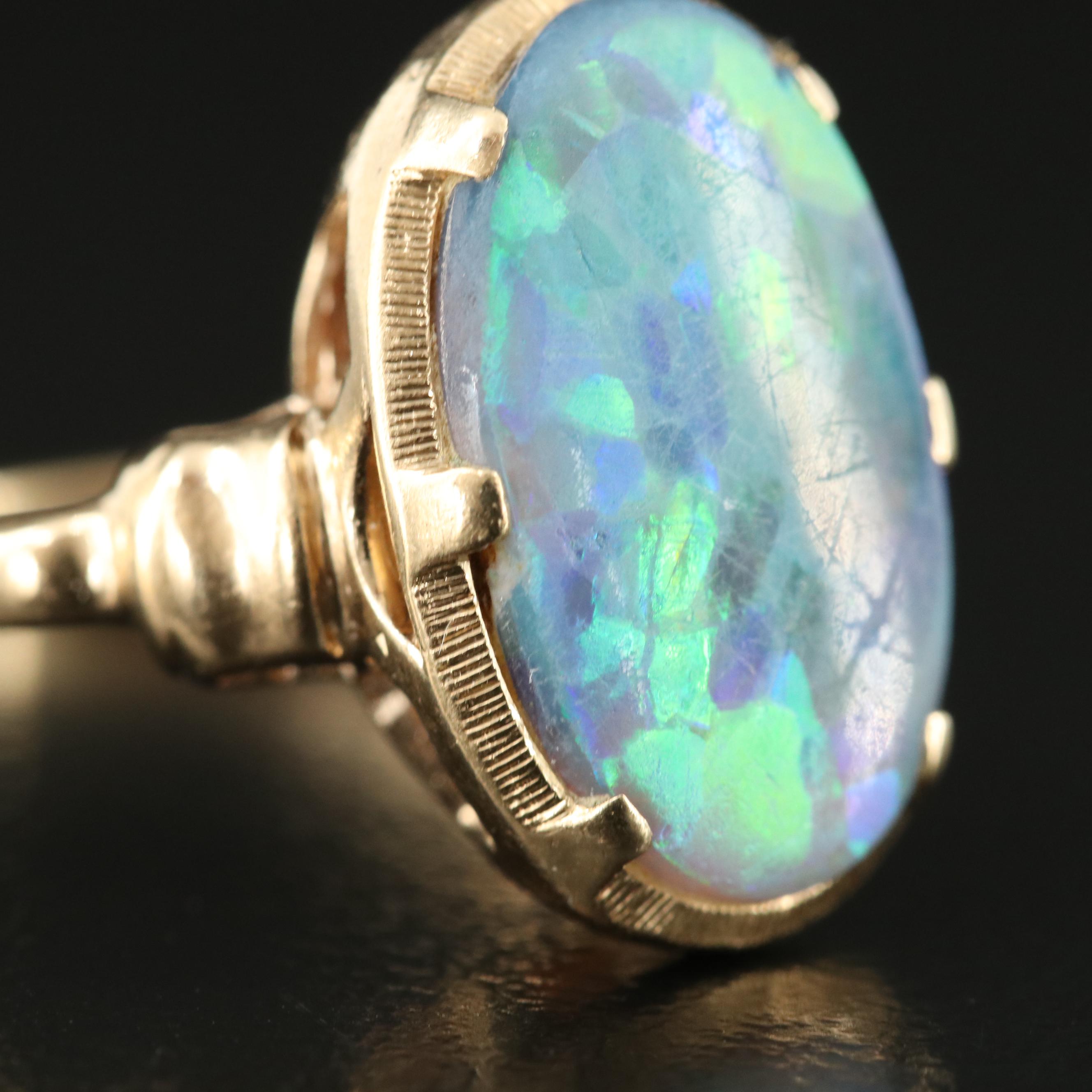 14K Opal Ring