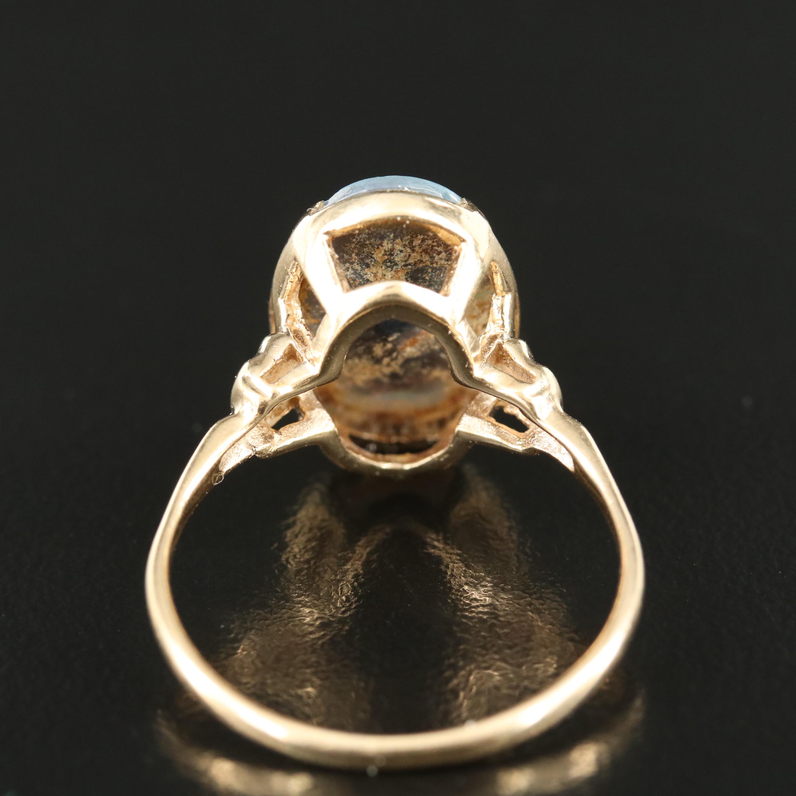 14K Opal Ring