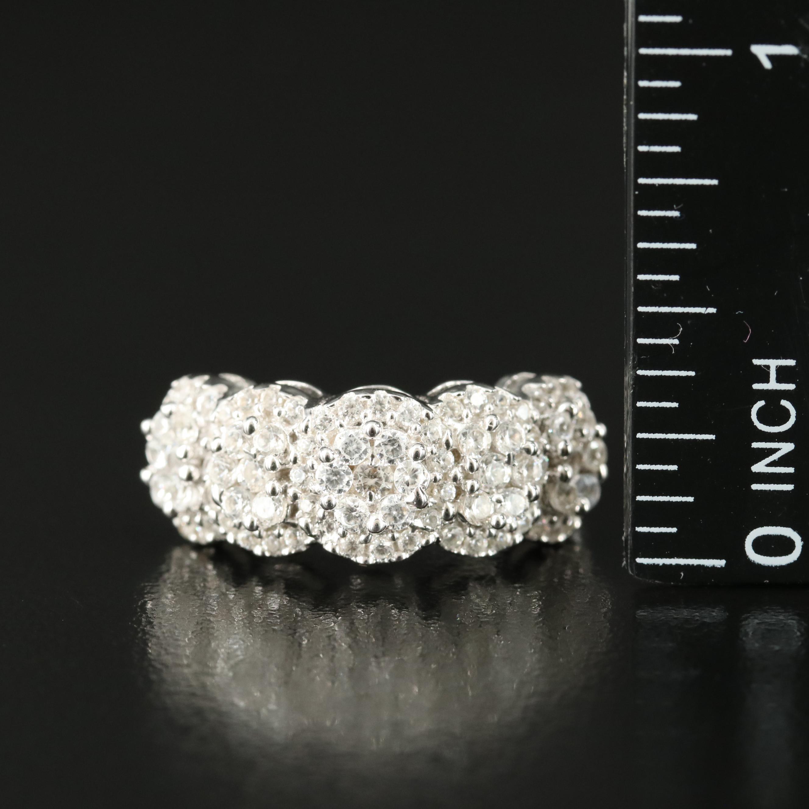 Sterling Zircon Ring