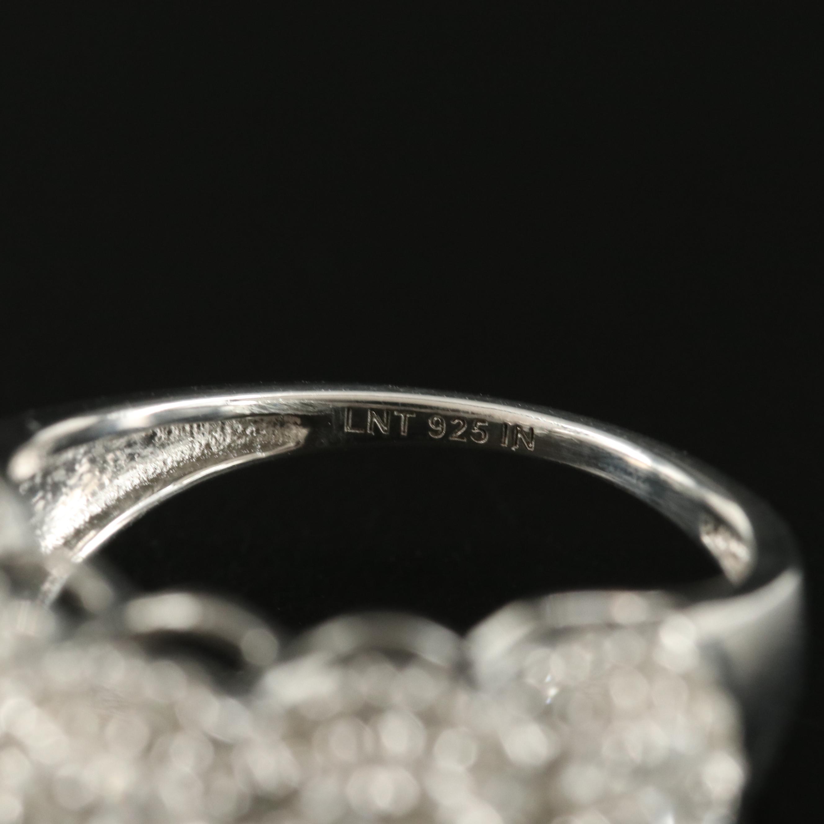 Sterling Zircon Ring