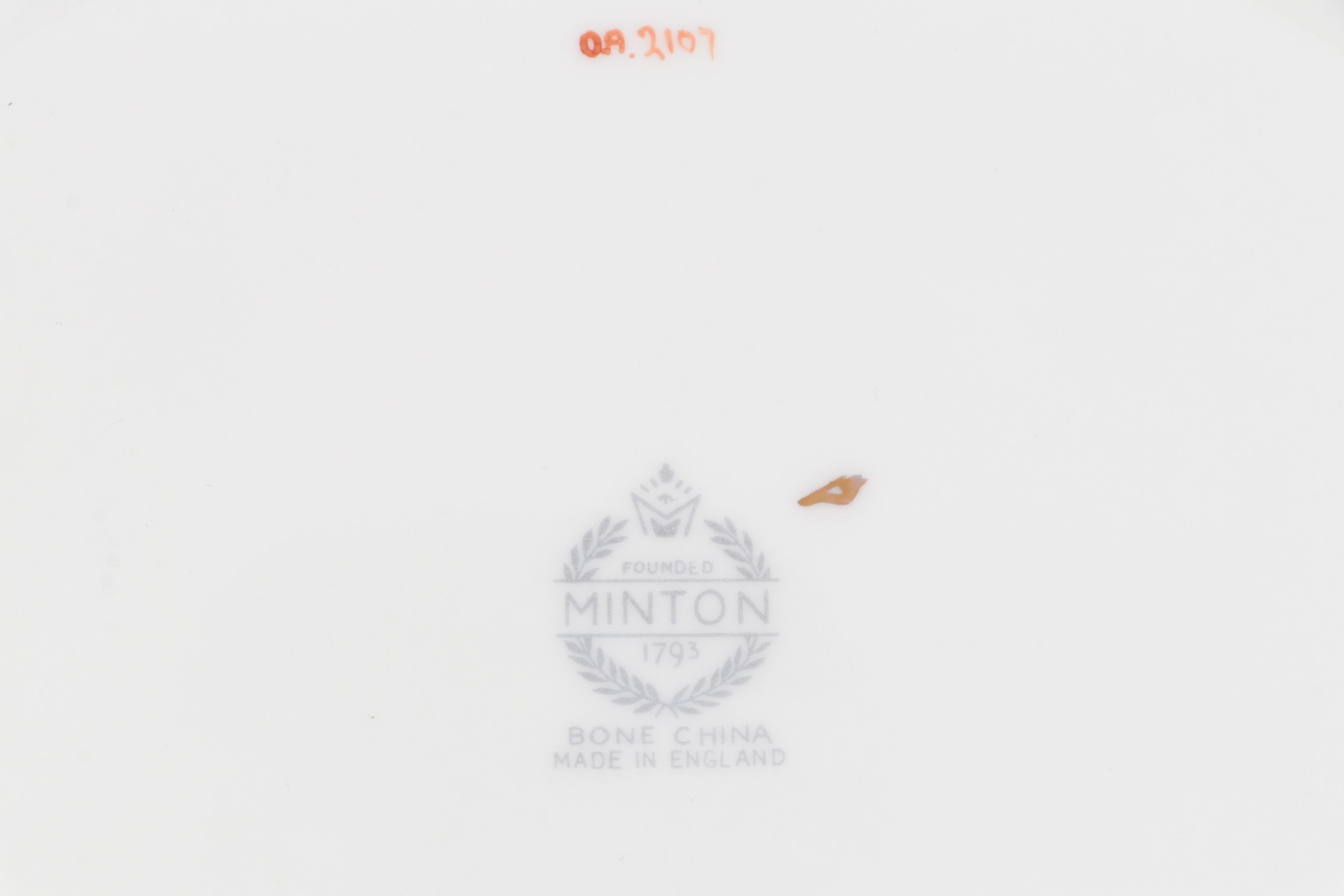 Minton "Meadow Scalloped" Bone China Centerpiece, 1962–1970