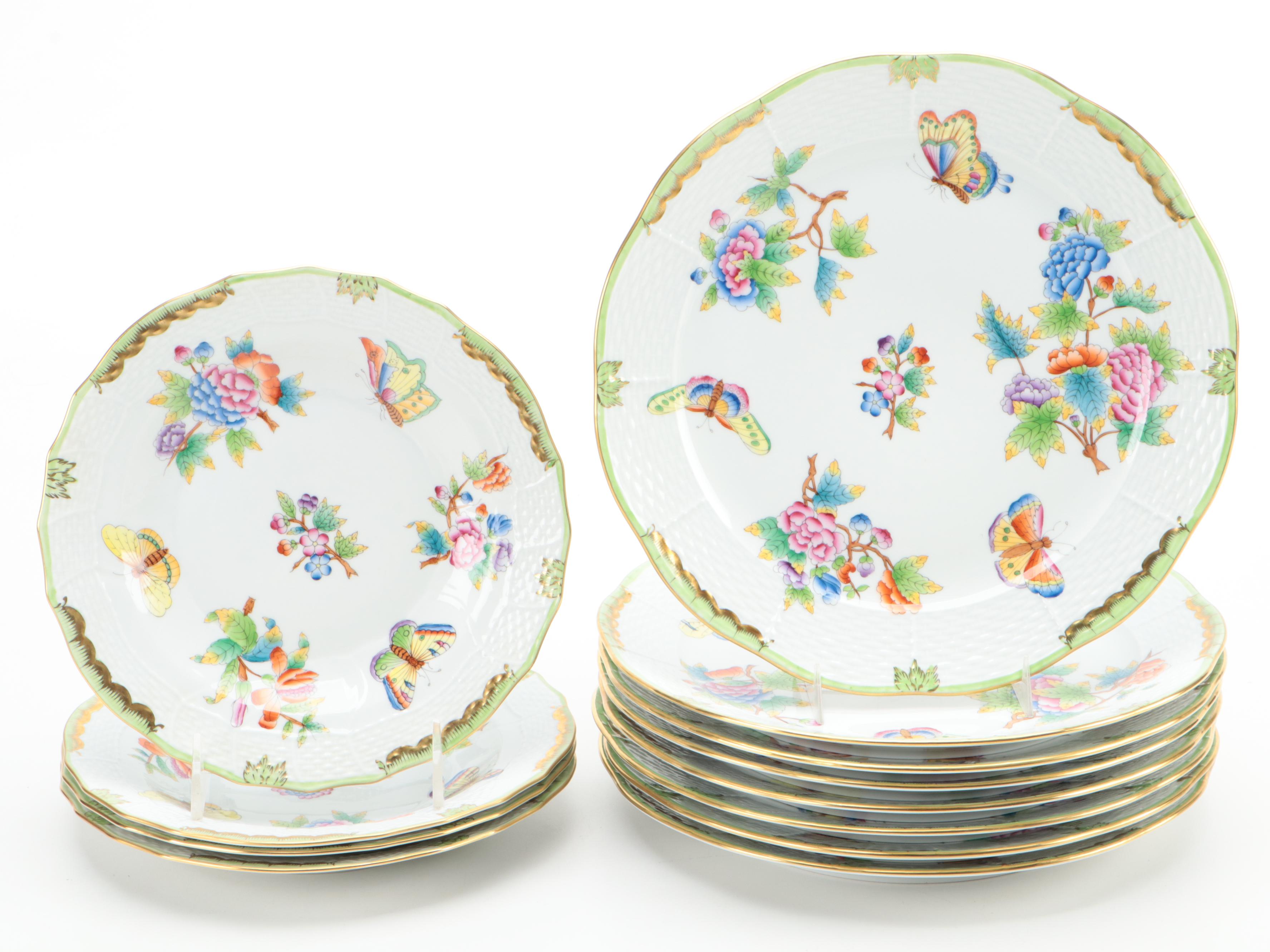 Herend "Queen Victoria" Porcelain Dinnerware