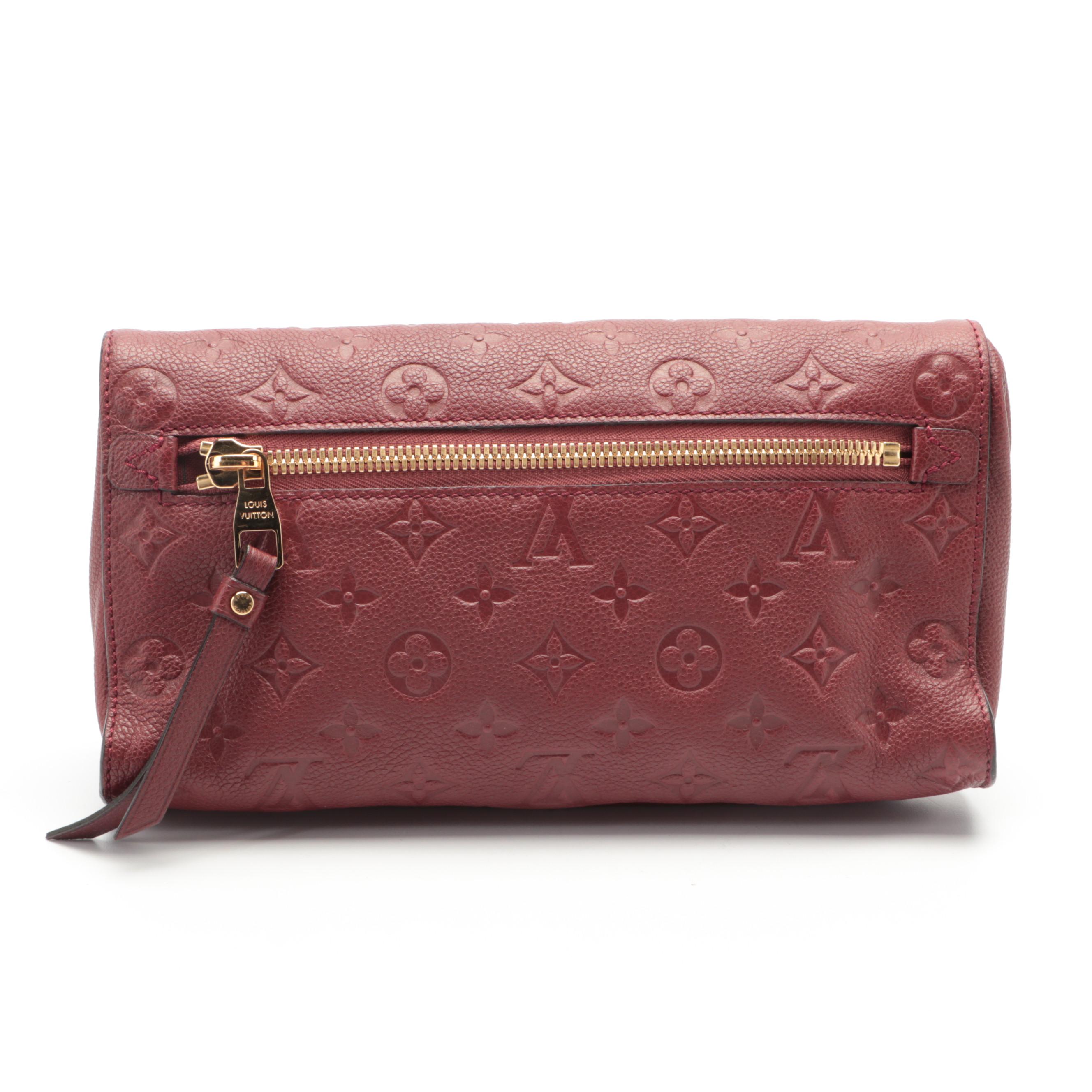 Louis Vuitton Pétillante Clutch in Monogram Empreinte Leather