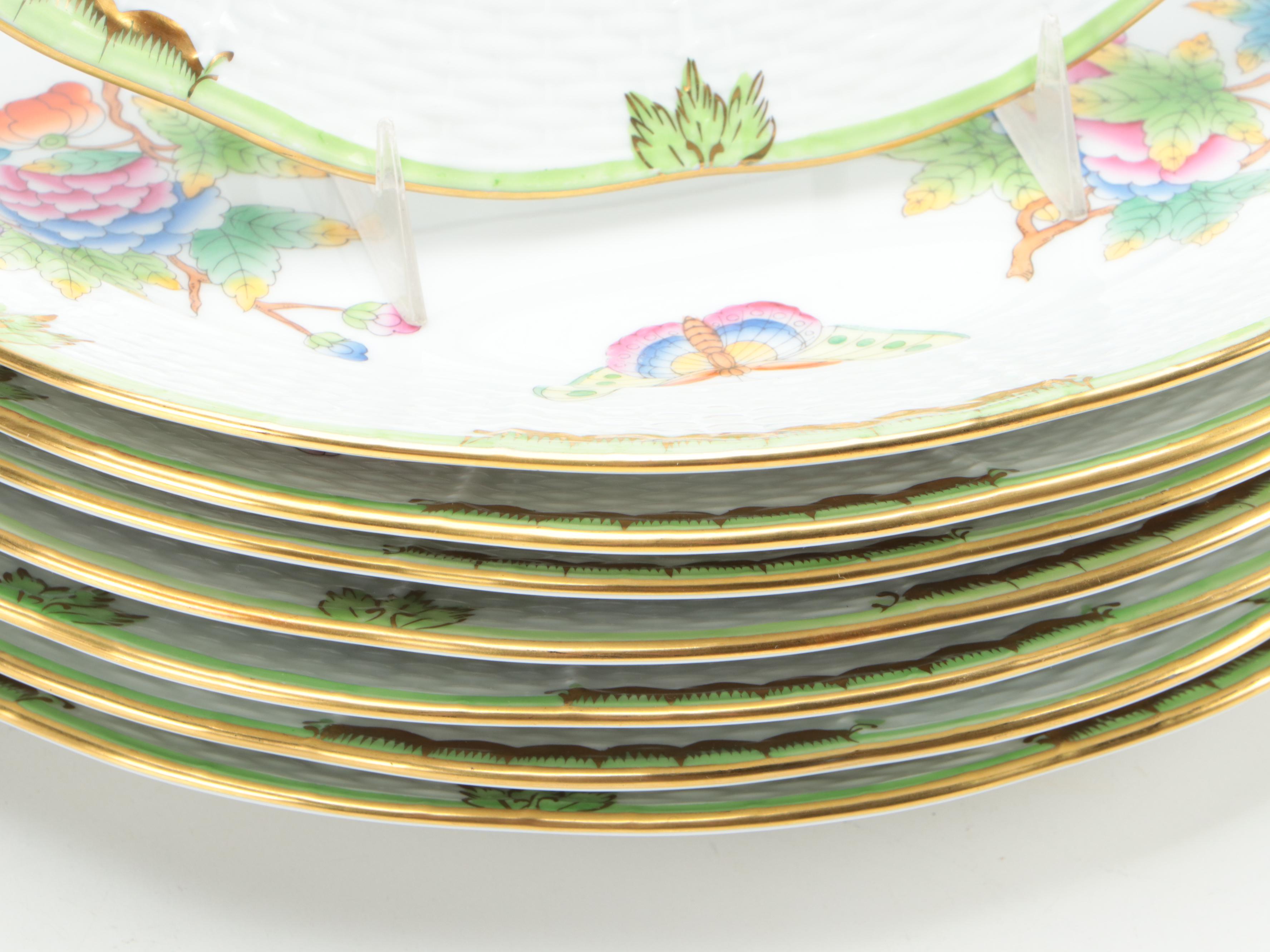 Herend "Queen Victoria" Porcelain Dinnerware