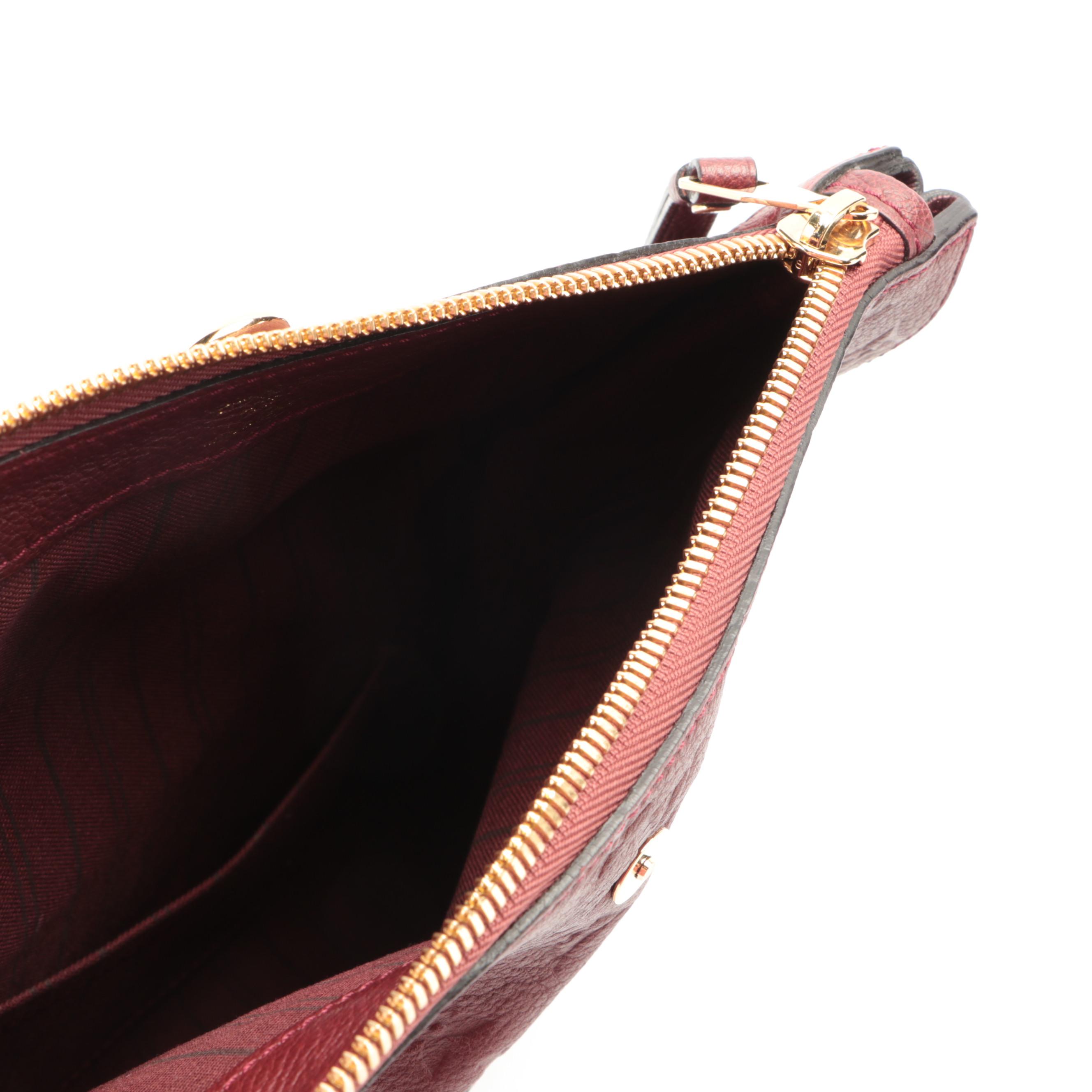 Louis Vuitton Pétillante Clutch in Monogram Empreinte Leather