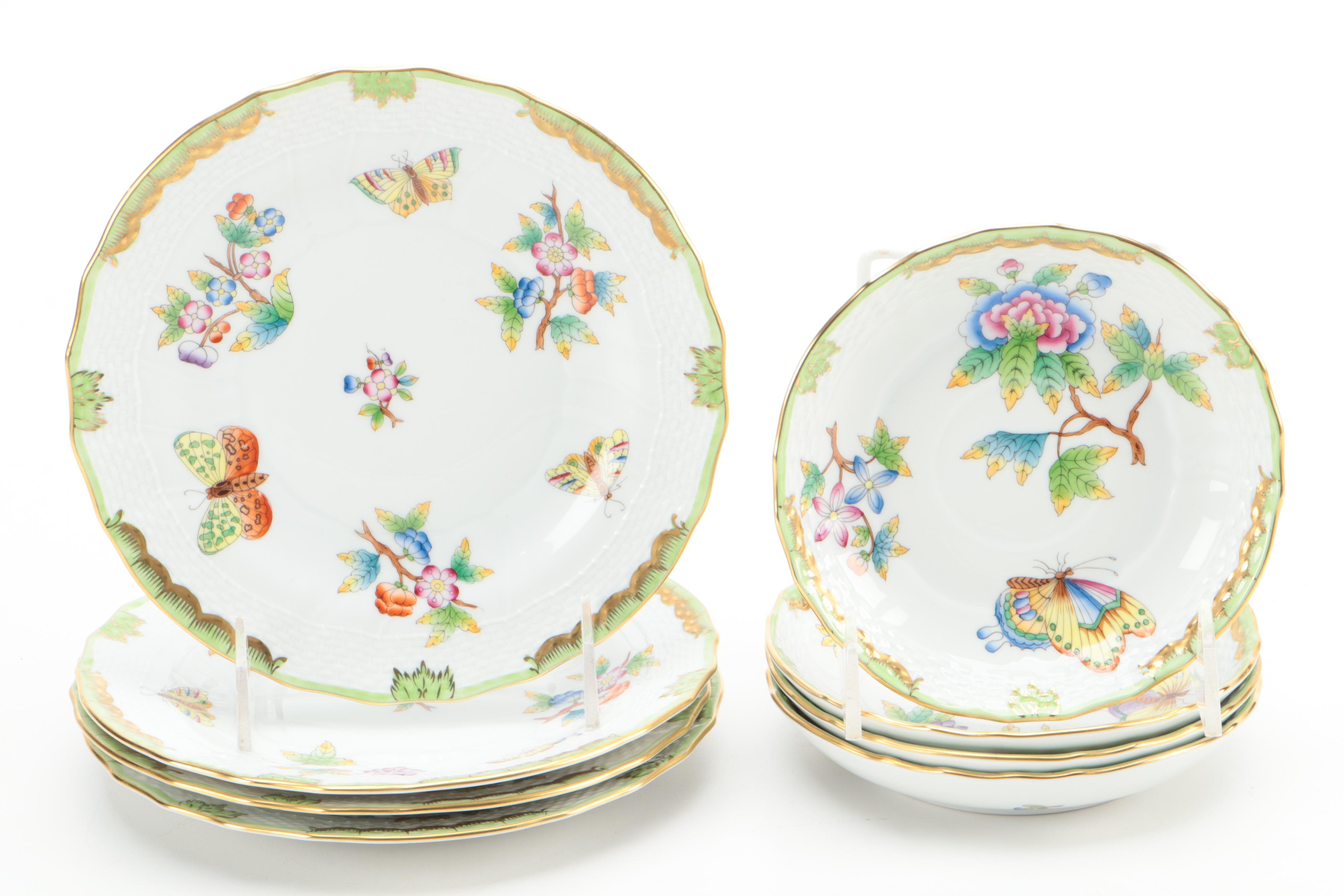 Herend "Queen Victoria" Porcelain Dinnerware
