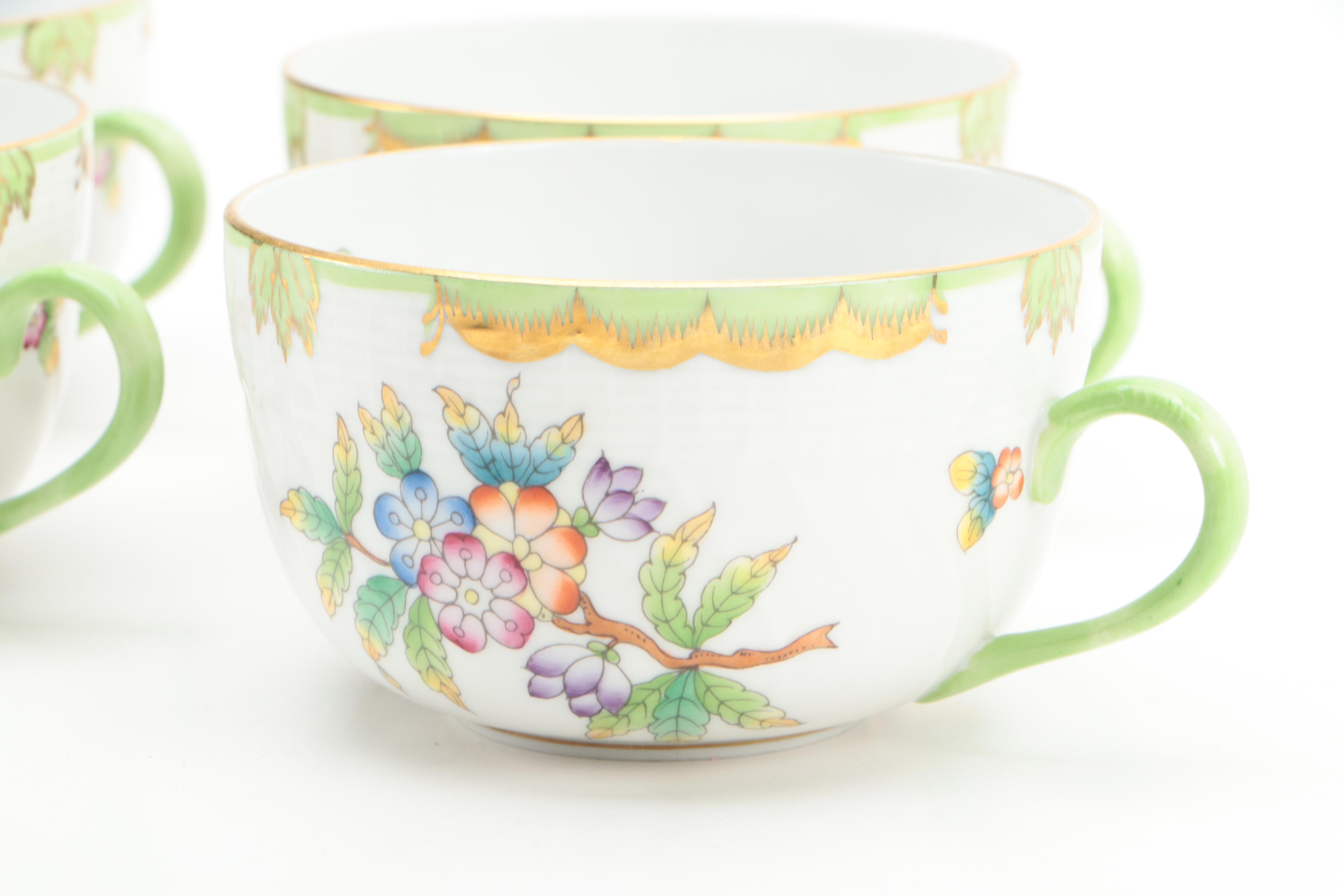 Herend "Queen Victoria" Porcelain Dinnerware