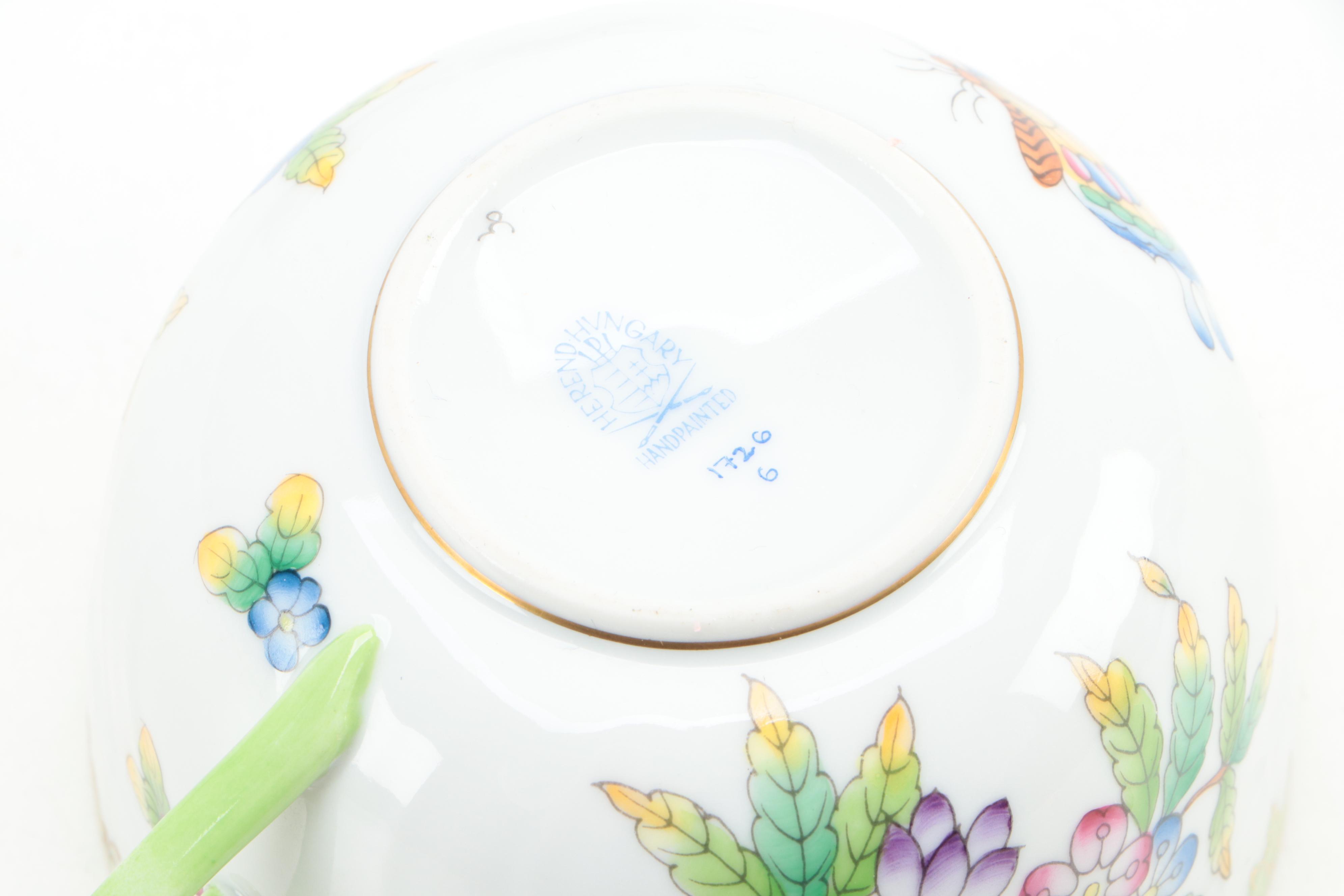 Herend "Queen Victoria" Porcelain Dinnerware