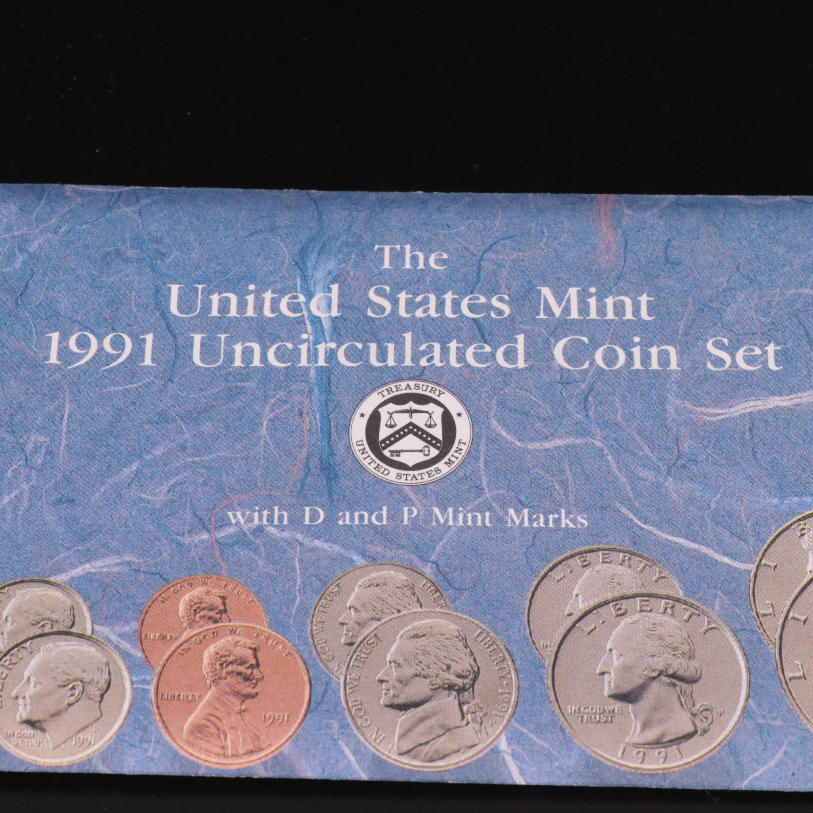 Thirty-Two U.S. Mint Uncirculated Sets