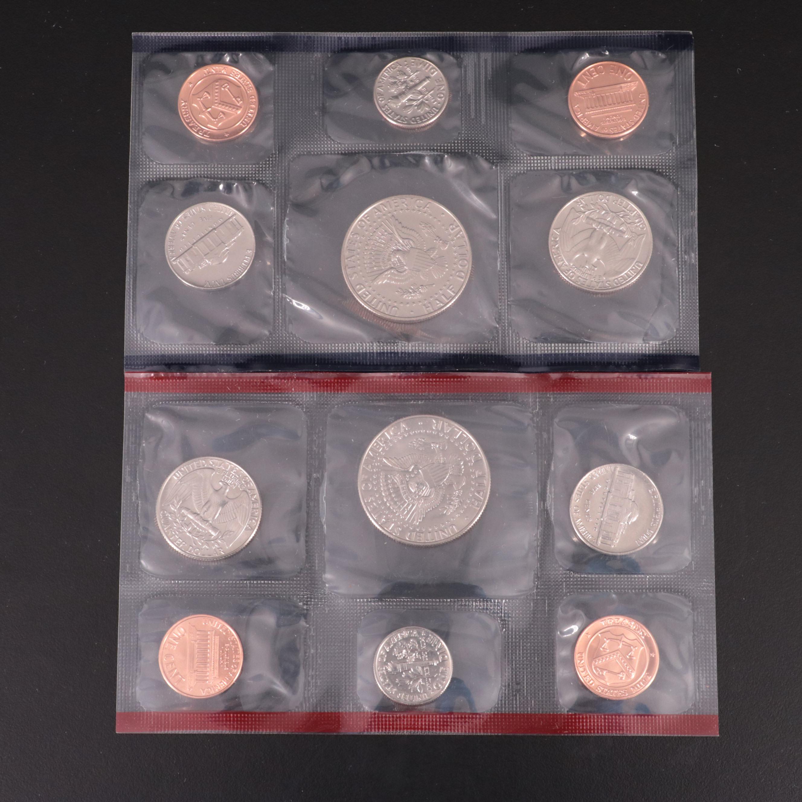 Thirty-Two U.S. Mint Uncirculated Sets