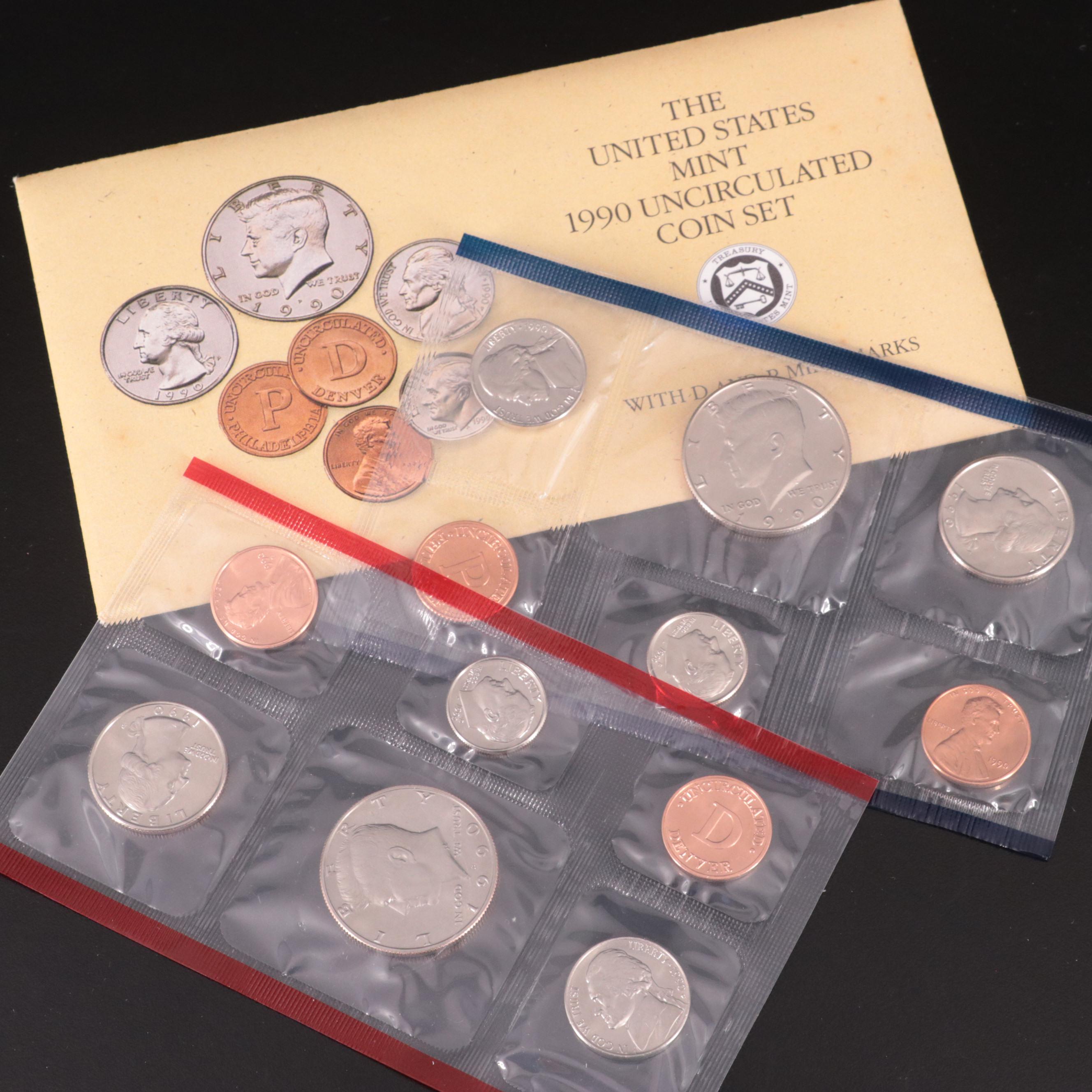 Thirty-Two U.S. Mint Uncirculated Sets