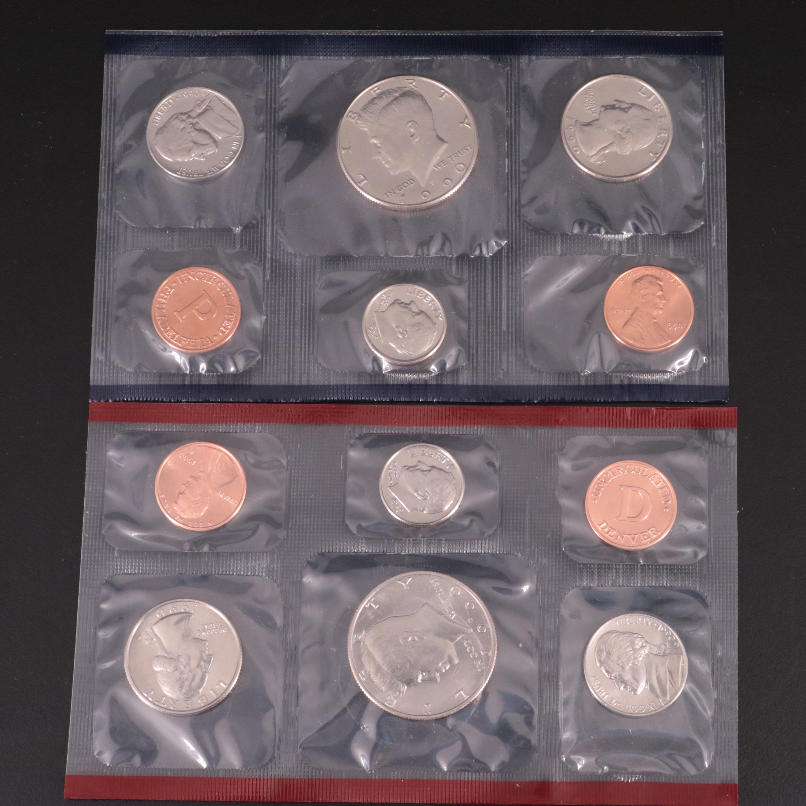 Thirty-Two U.S. Mint Uncirculated Sets