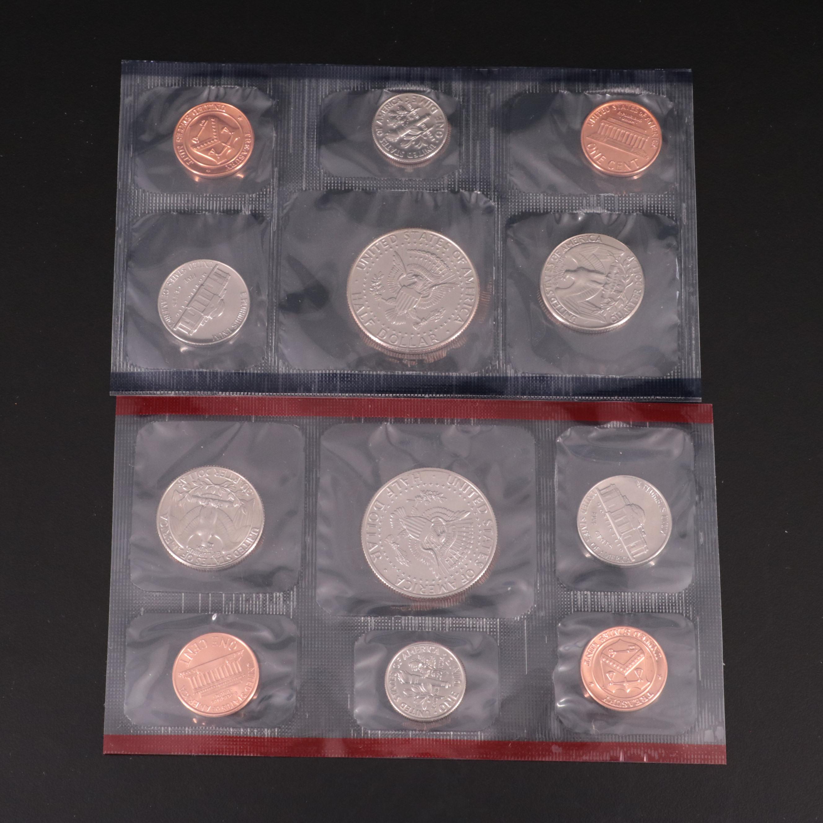 Thirty-Two U.S. Mint Uncirculated Sets