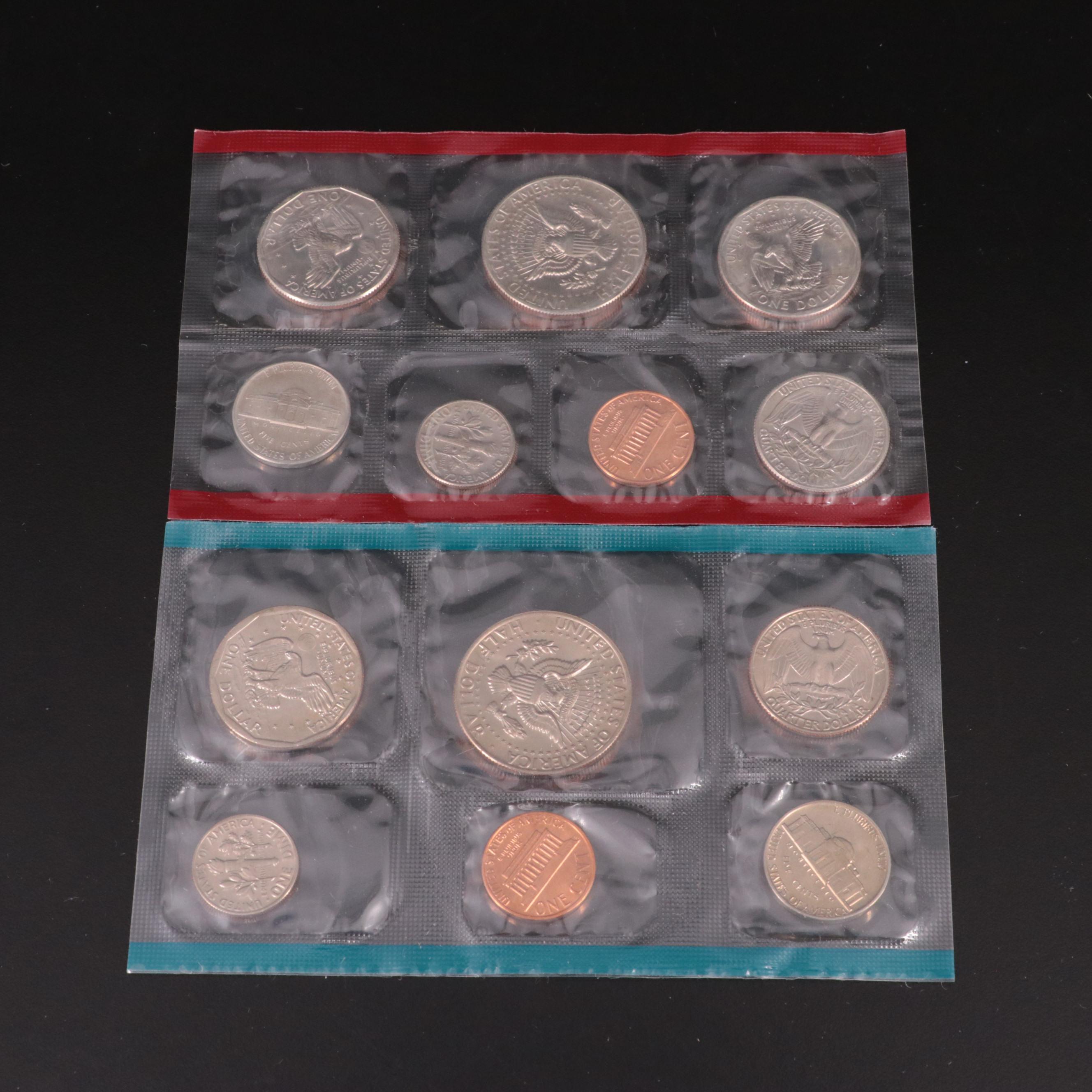 Thirty-Two U.S. Mint Uncirculated Sets