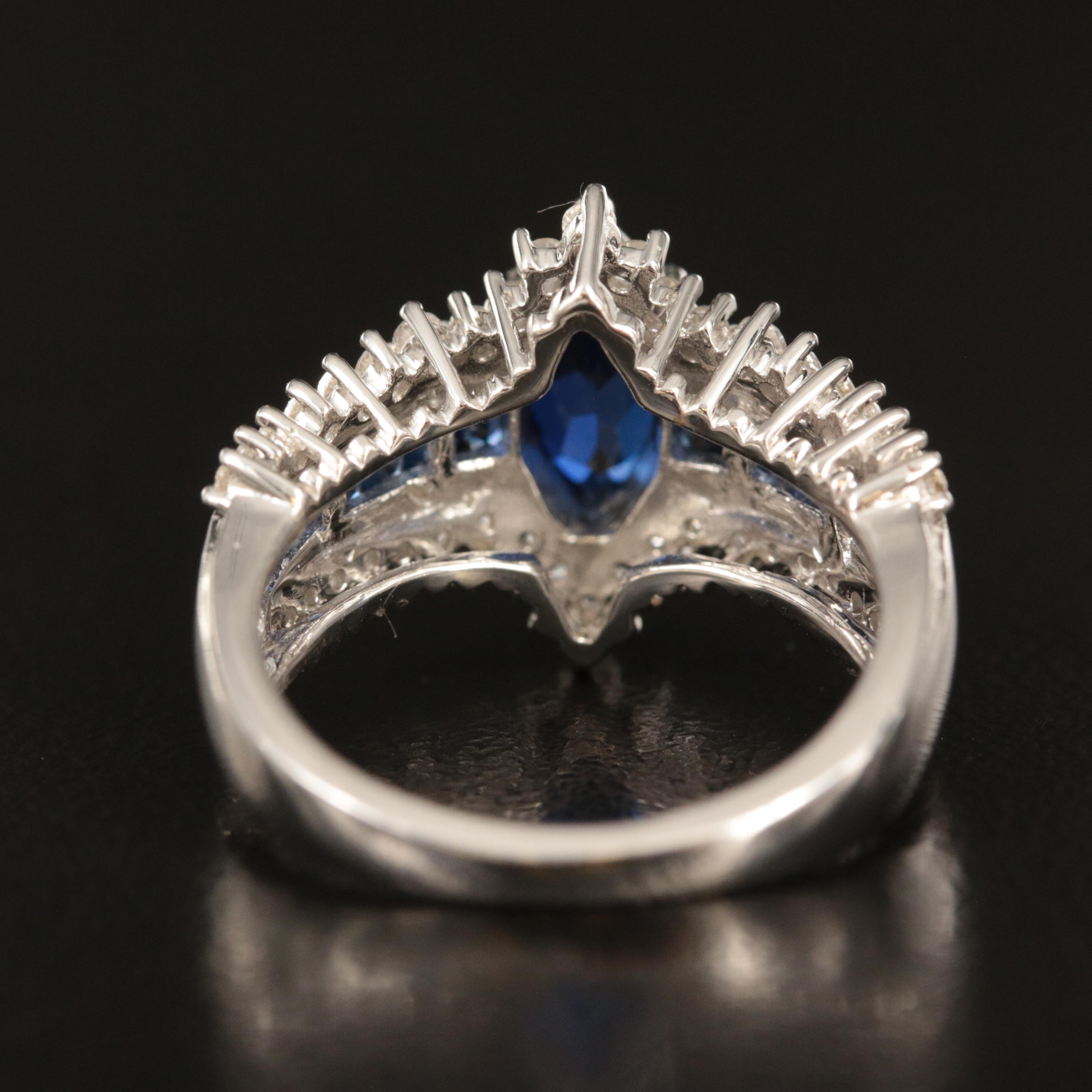 Sterling Sapphire Ring