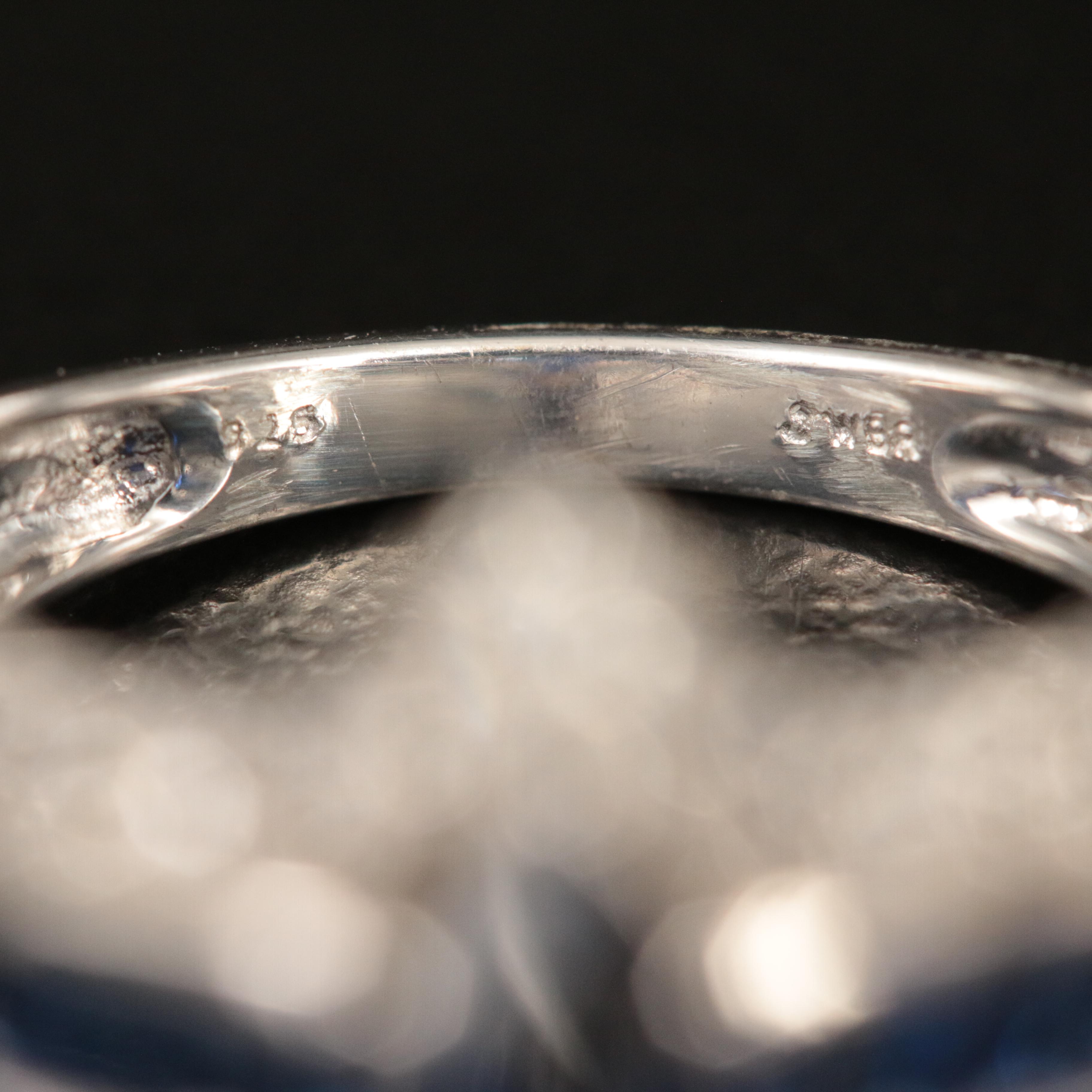 Sterling Sapphire Ring