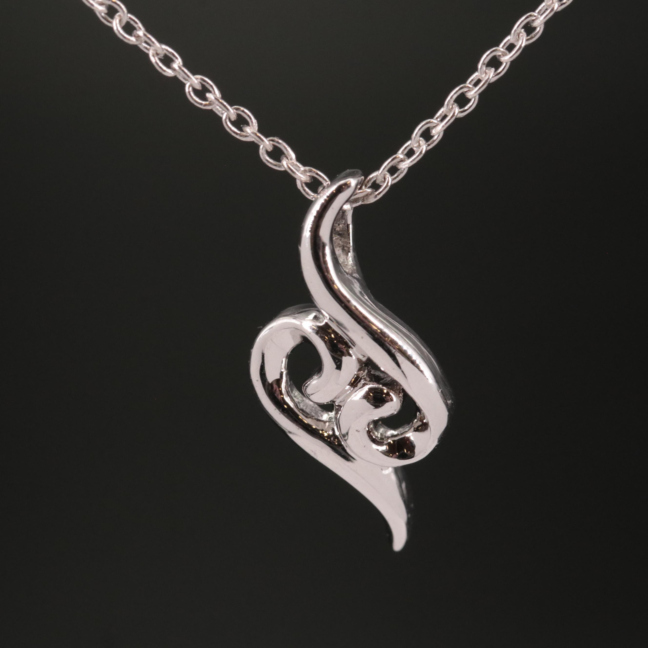 Sterling Pendant Necklace