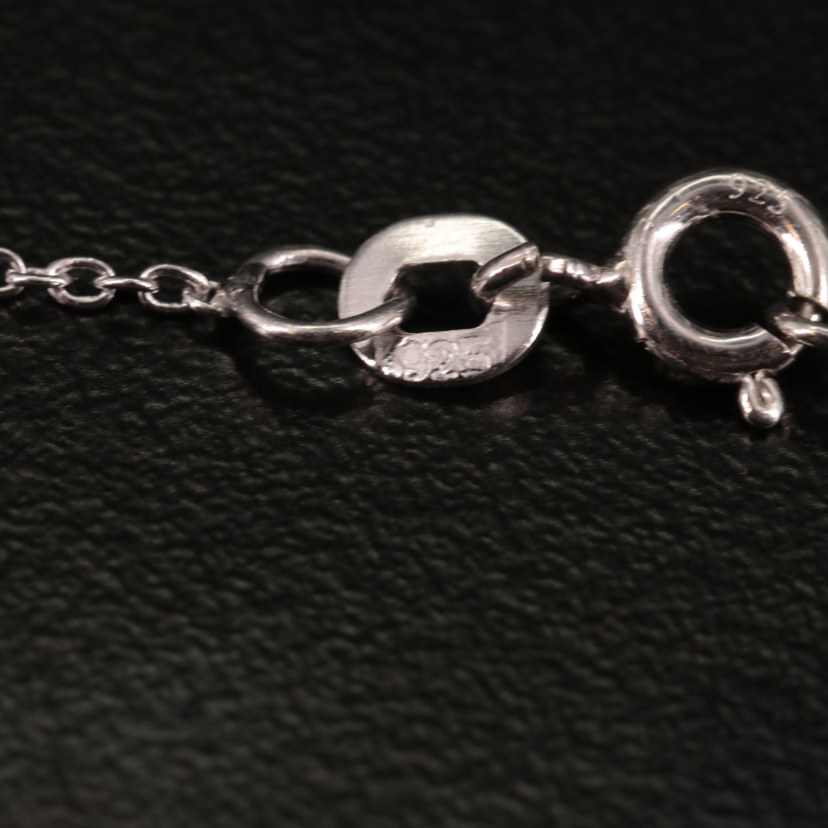 Sterling Pendant Necklace