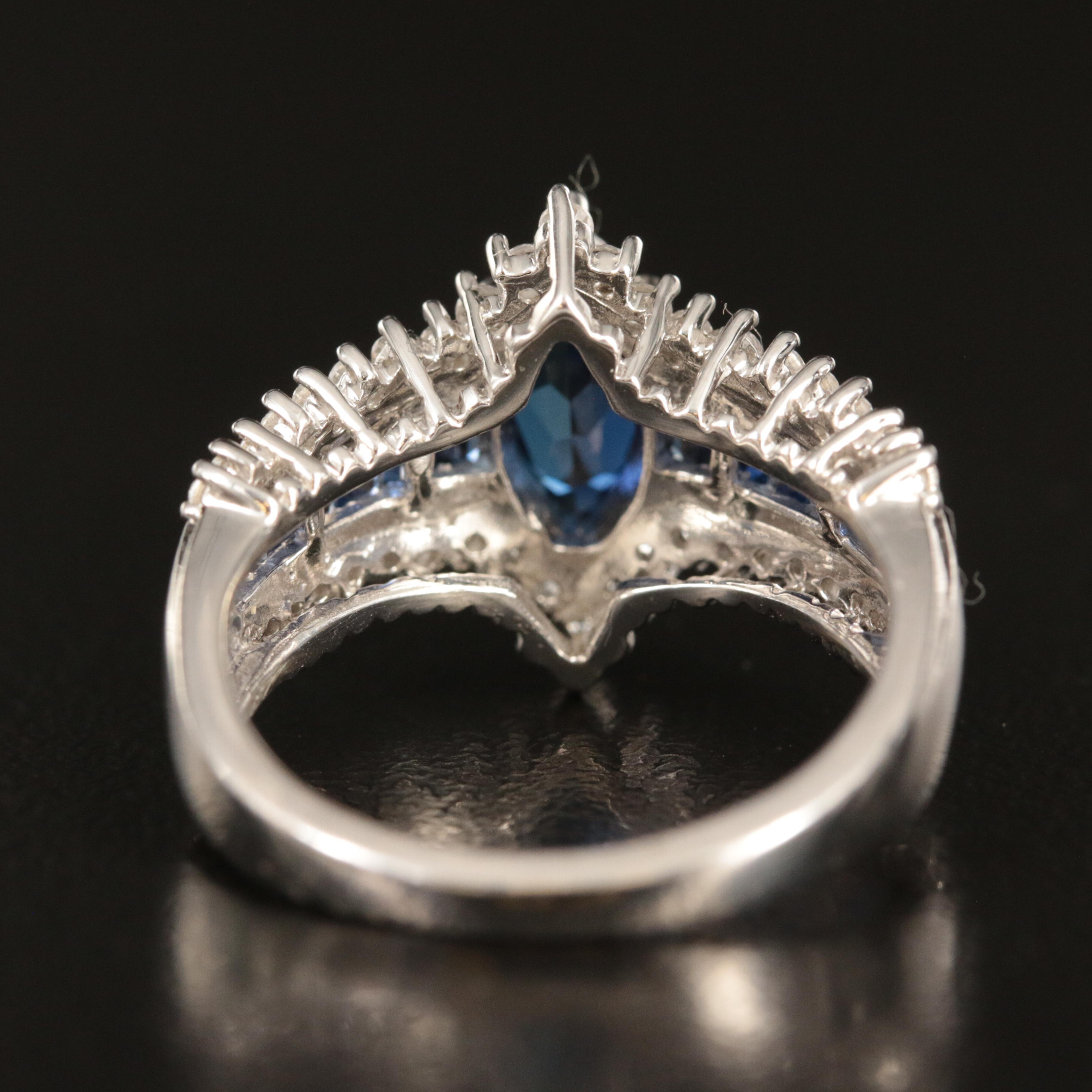 Sterling Sapphire Ring