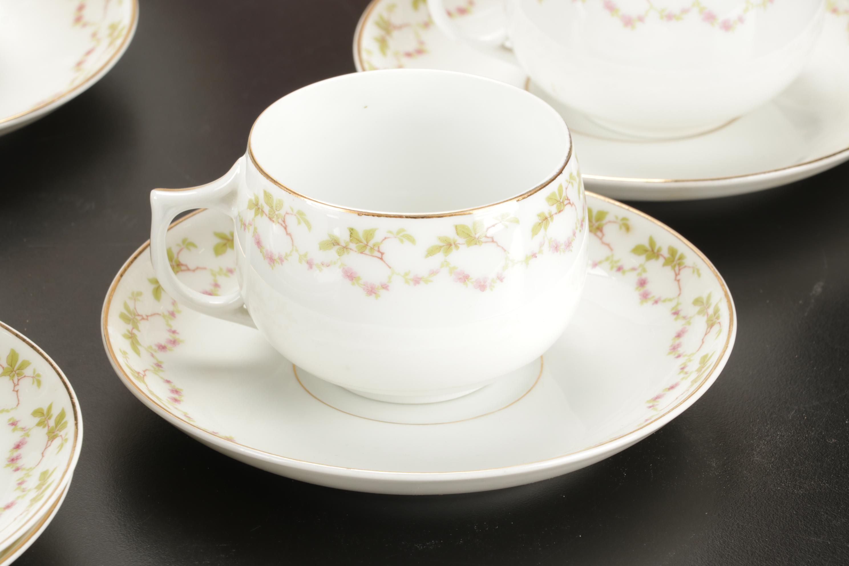 Jaeger & Co. Porcelain Dinnerware and More, Early to Mid 20th Century