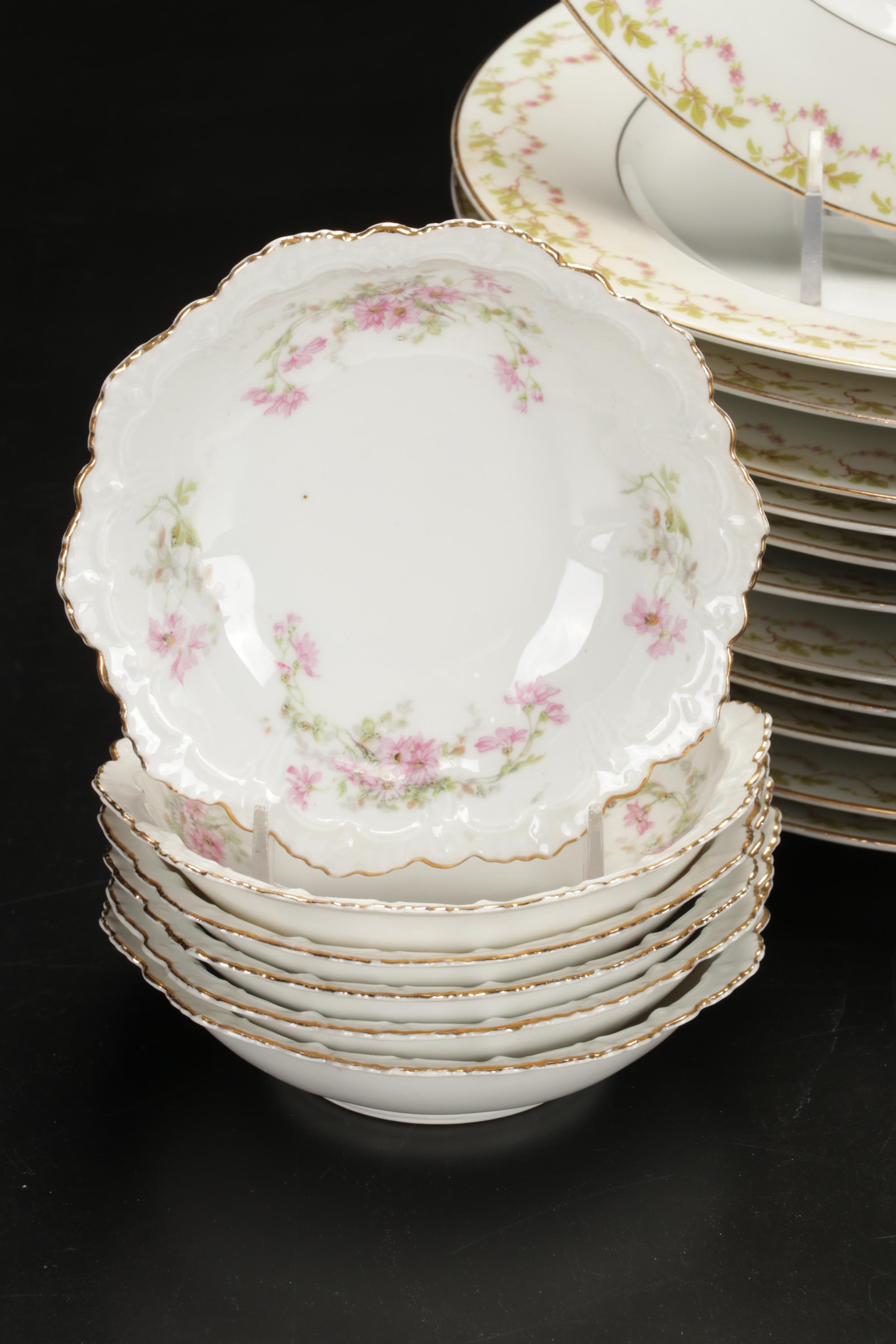 Jaeger & Co. Porcelain Dinnerware and More, Early to Mid 20th Century