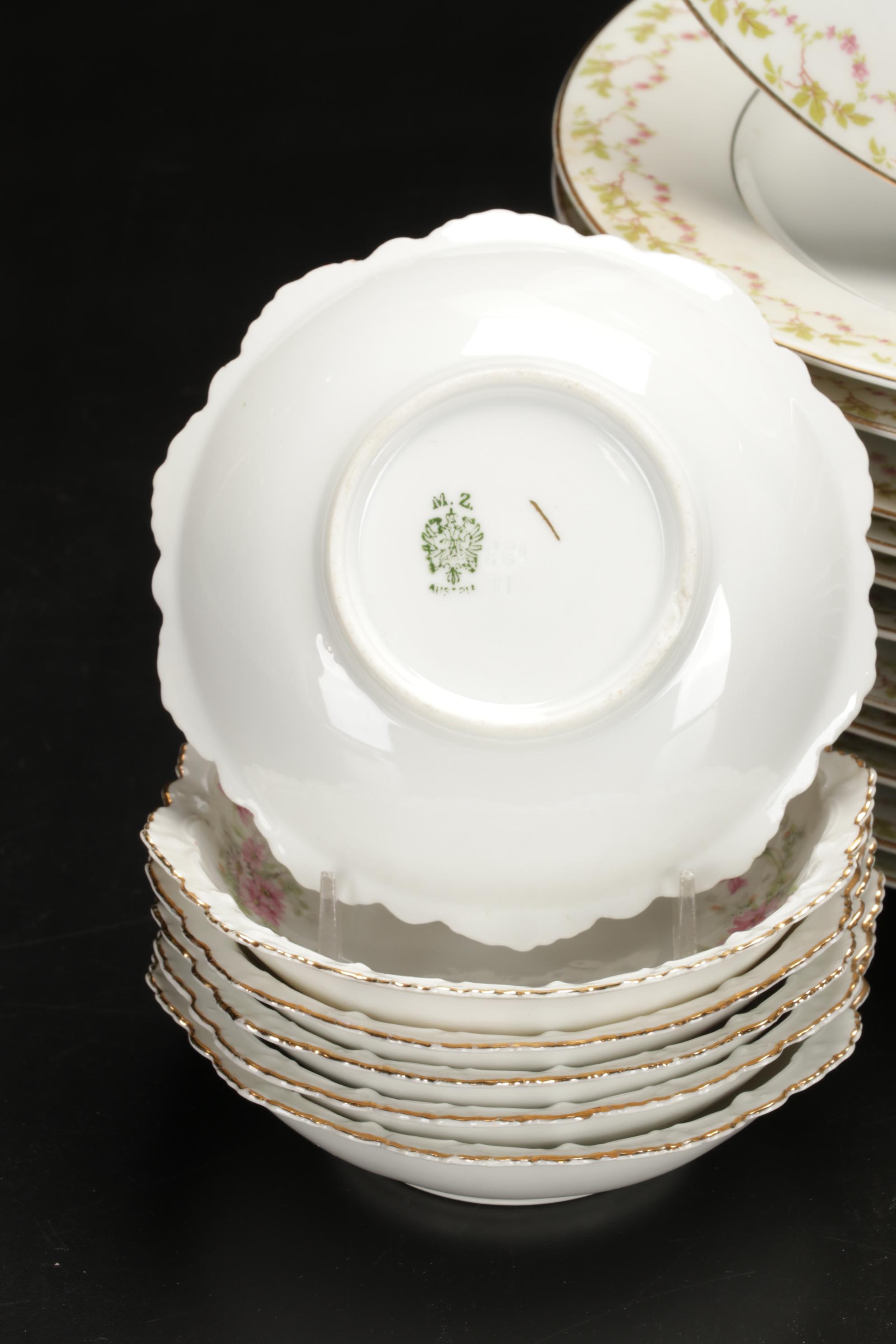 Jaeger & Co. Porcelain Dinnerware and More, Early to Mid 20th Century