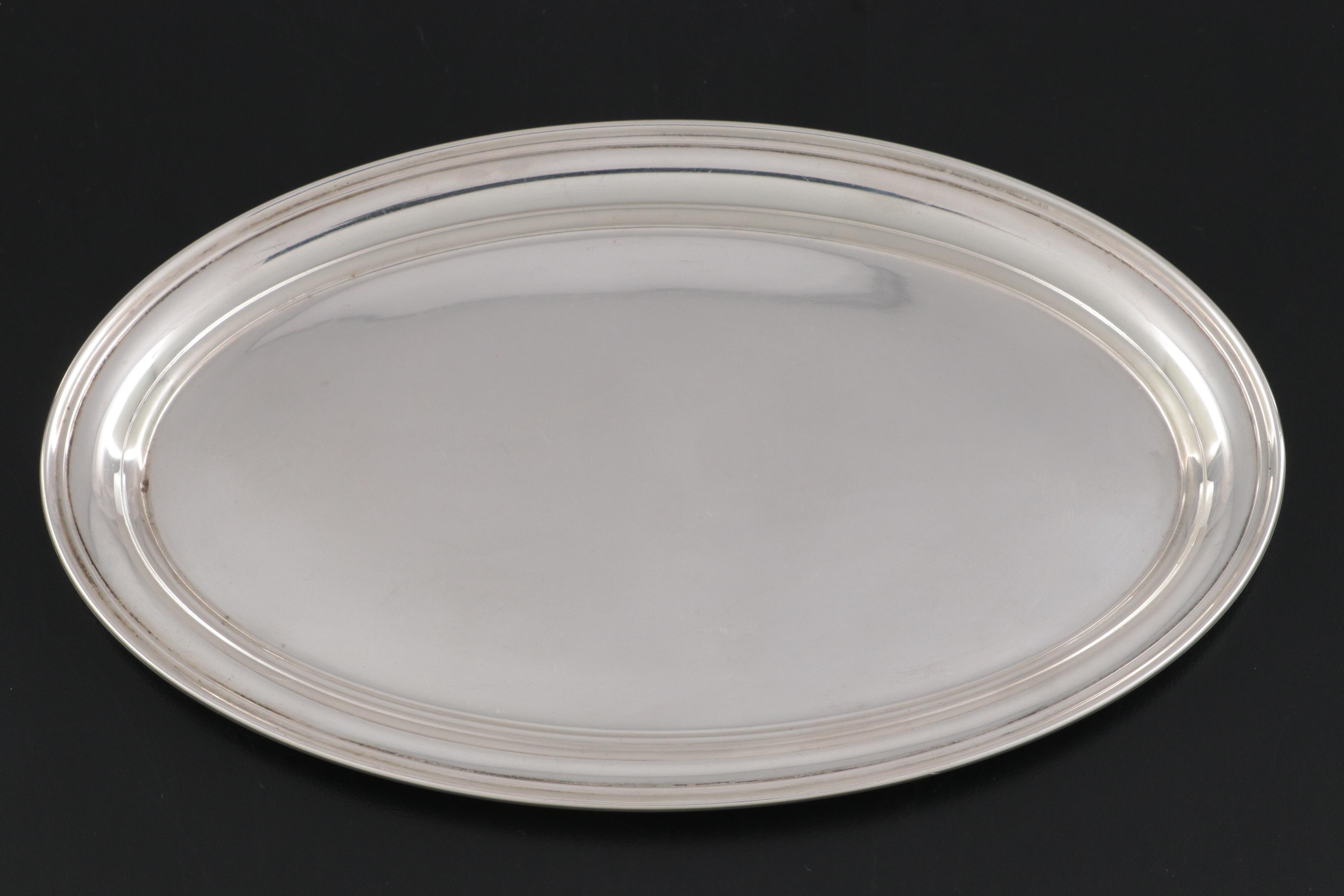 Revere Sterling Silver Pipkin and Gorham Tray