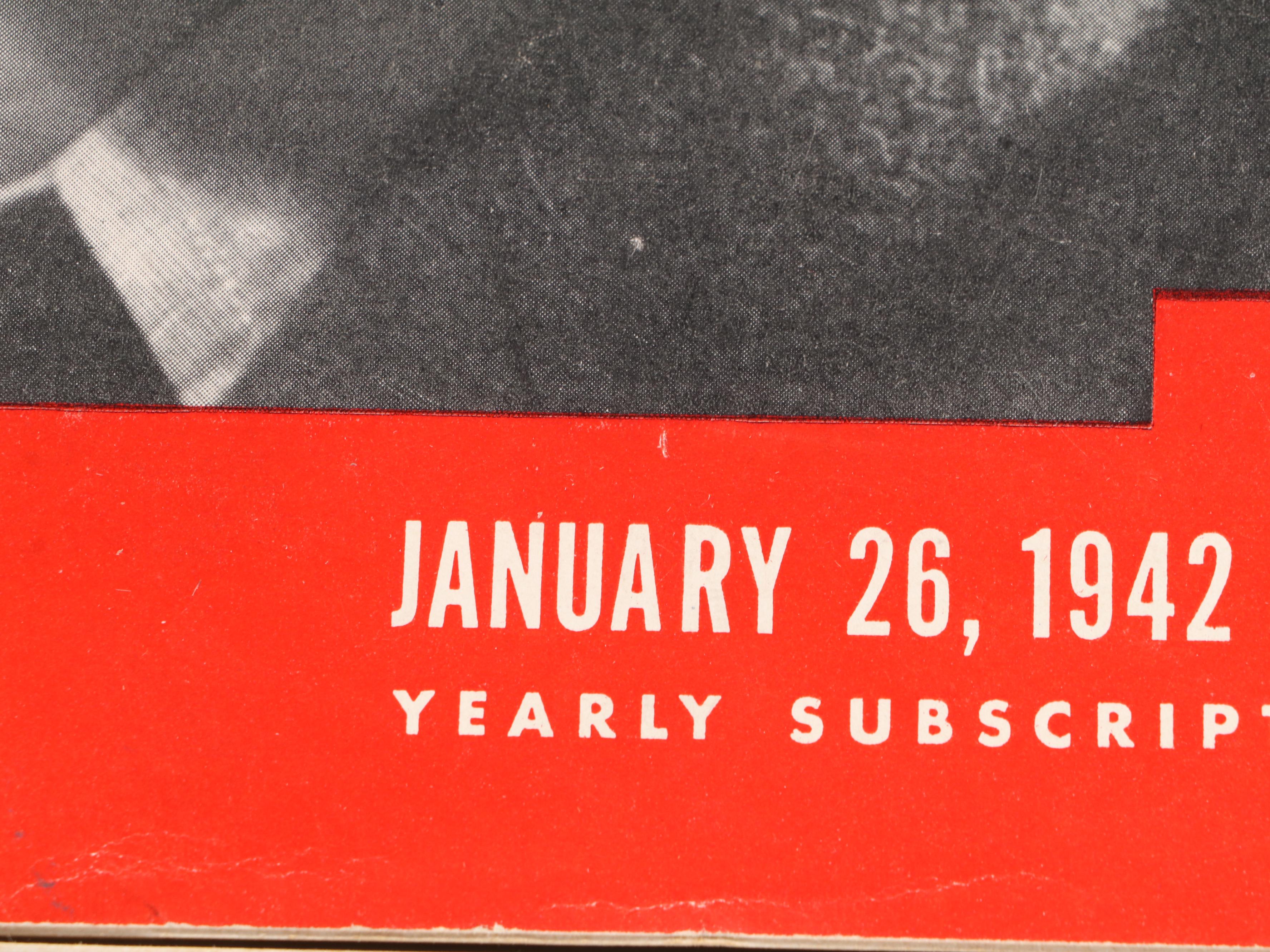 "LIFE" Magazine Collection Featuring World War II and More, 1940s