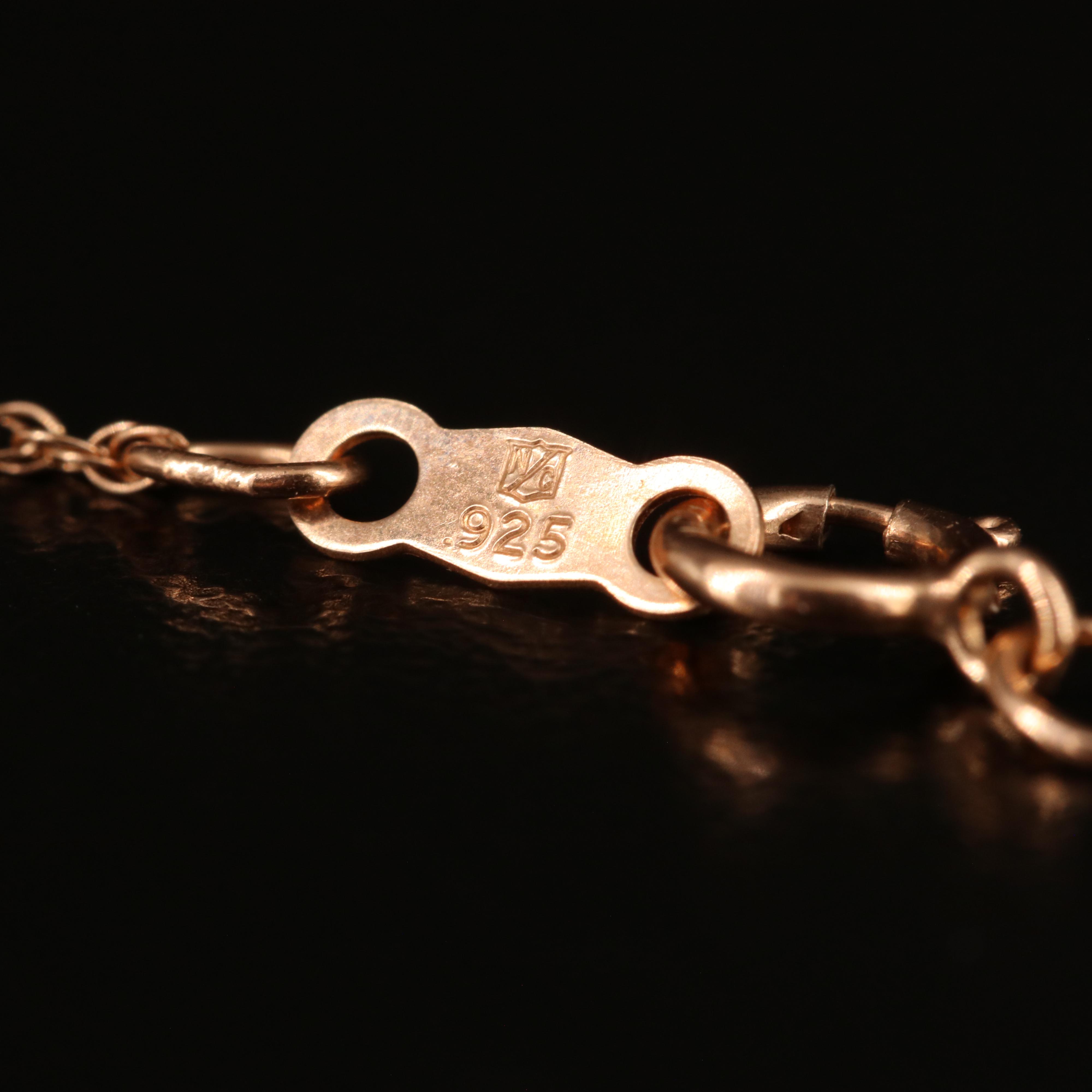 Sterling Amethyst and White Sapphire Pendant Necklace