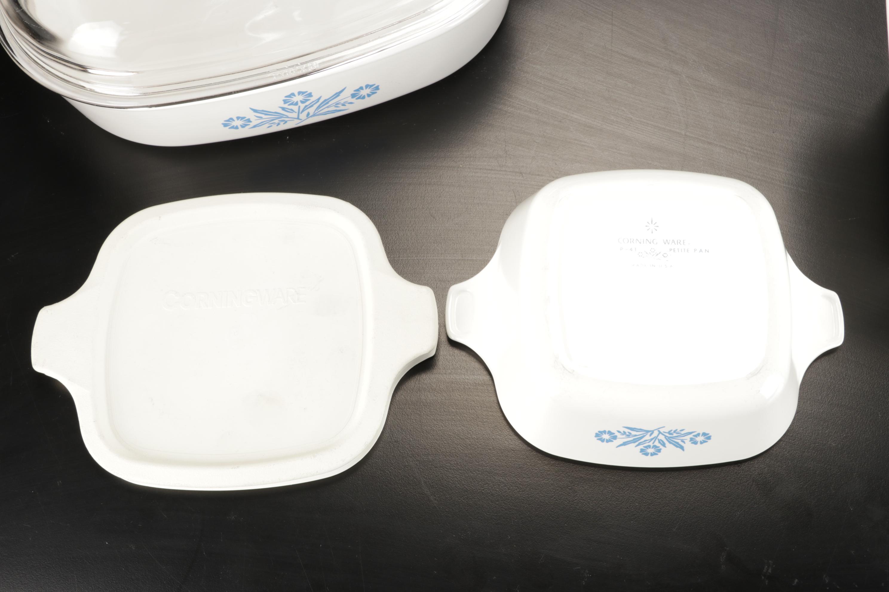 CorningWare "Cornflower" Casserole