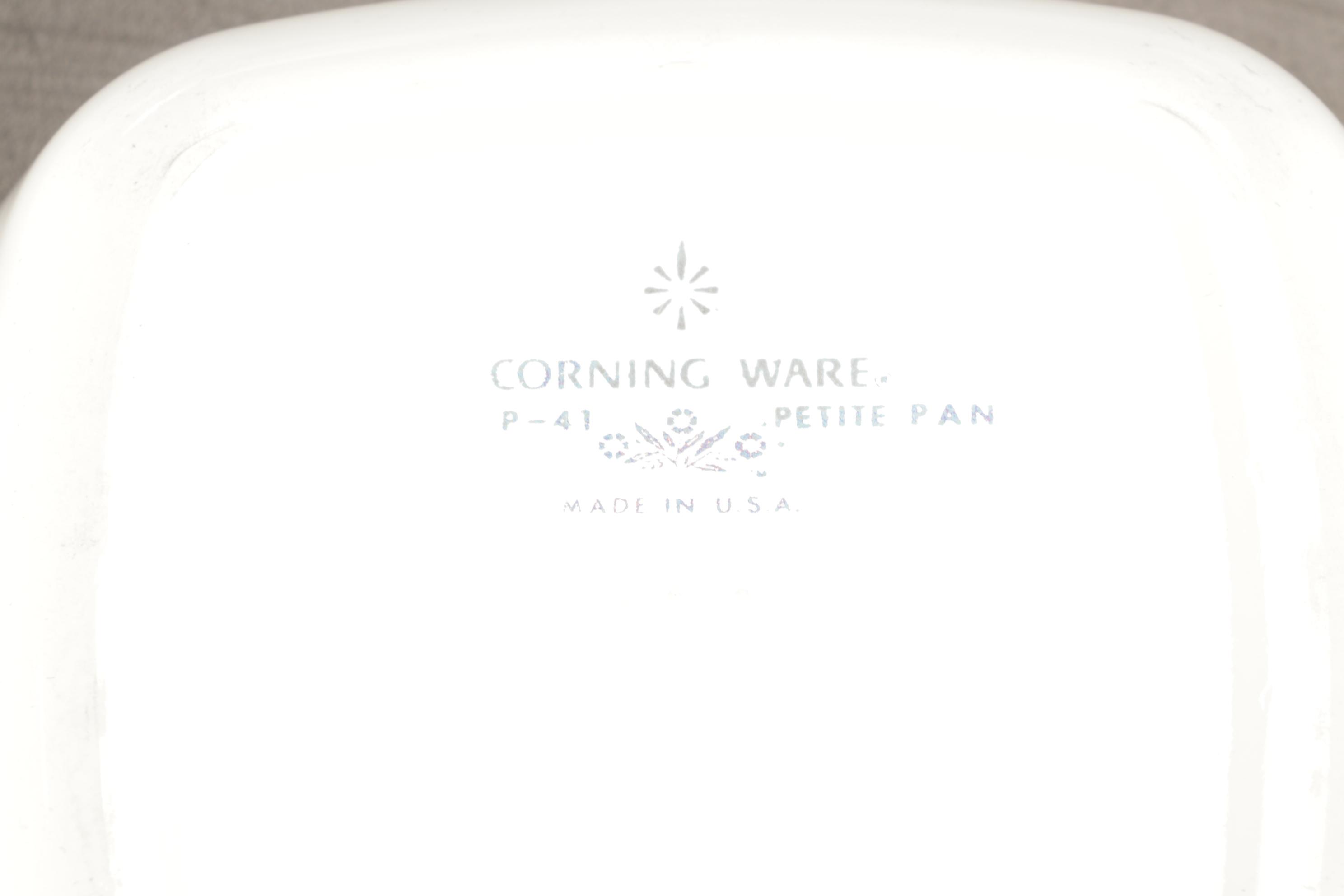 CorningWare "Cornflower" Casserole