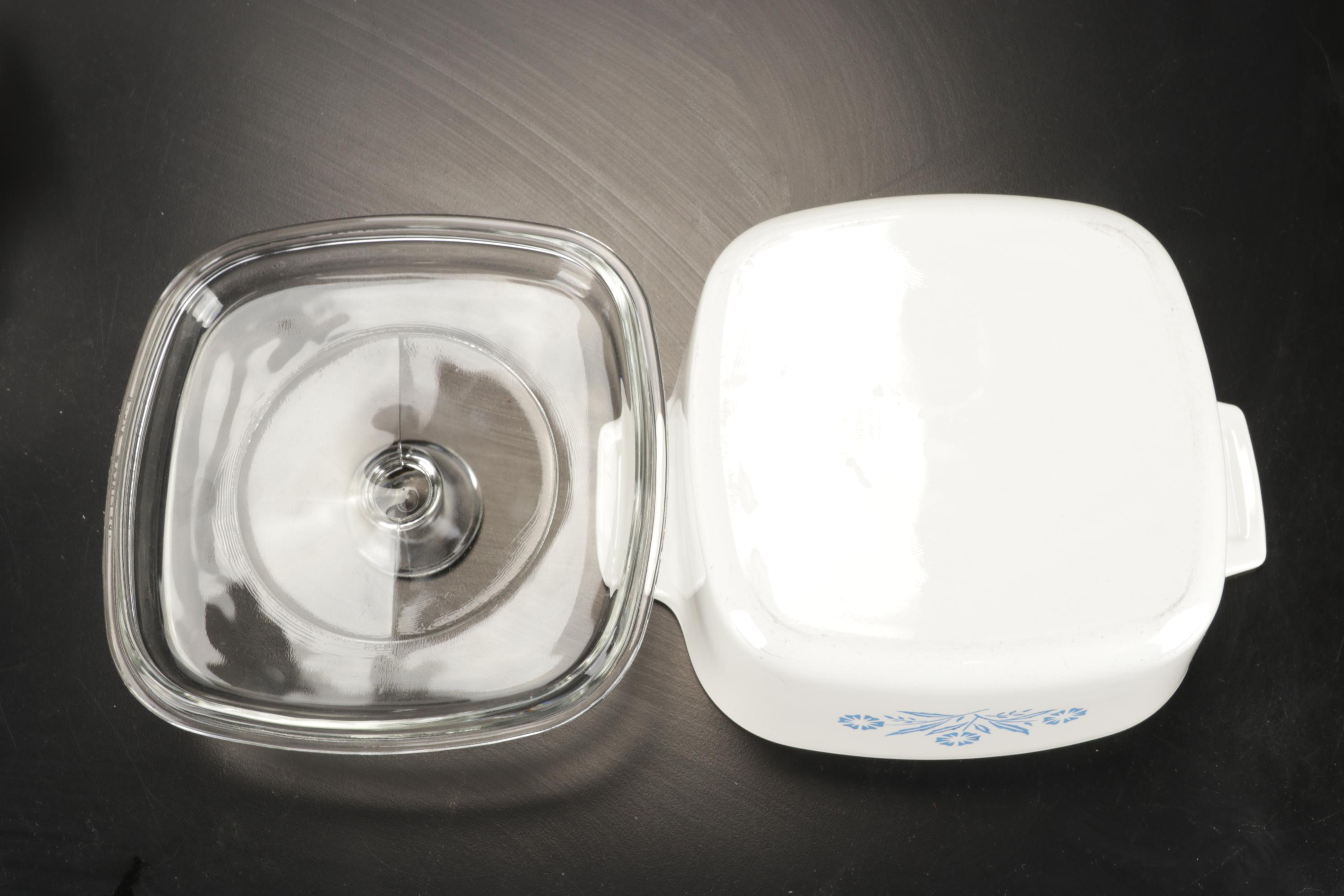 CorningWare "Cornflower" Casserole