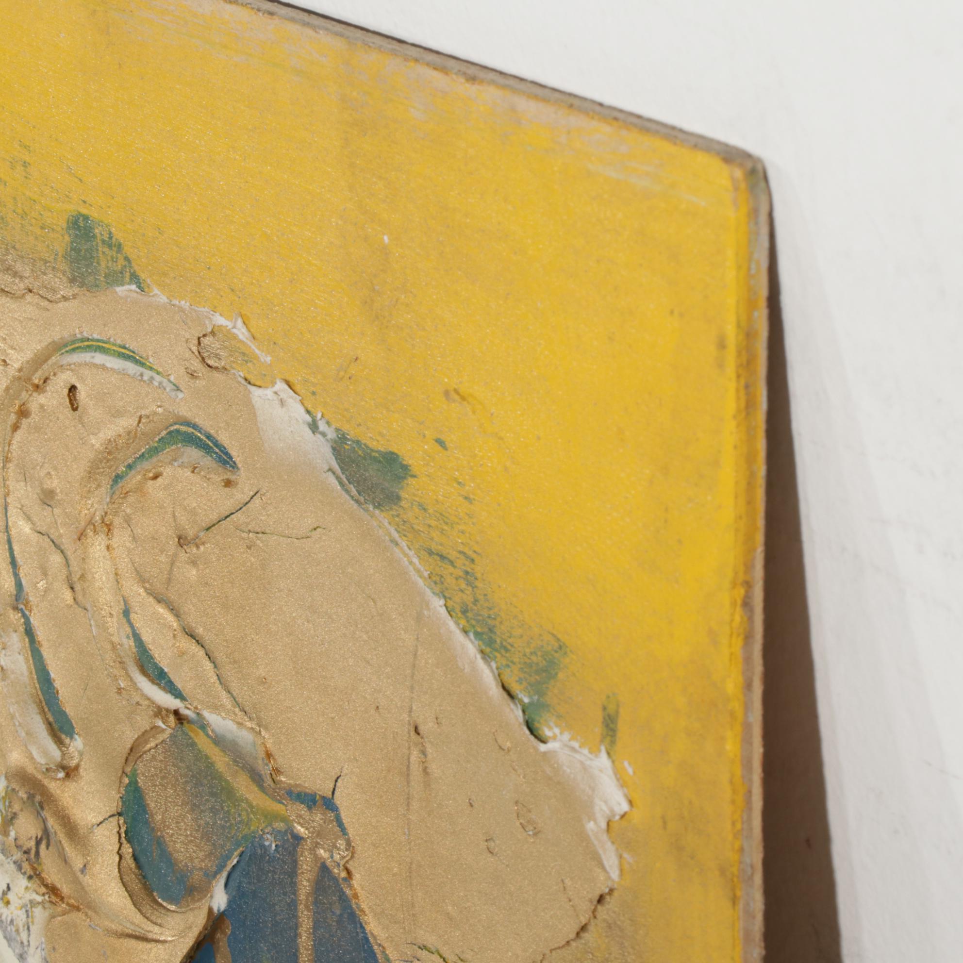 Anthony Eve Kemp Large-Scale Outsider Art Acrylic Painting, 2016