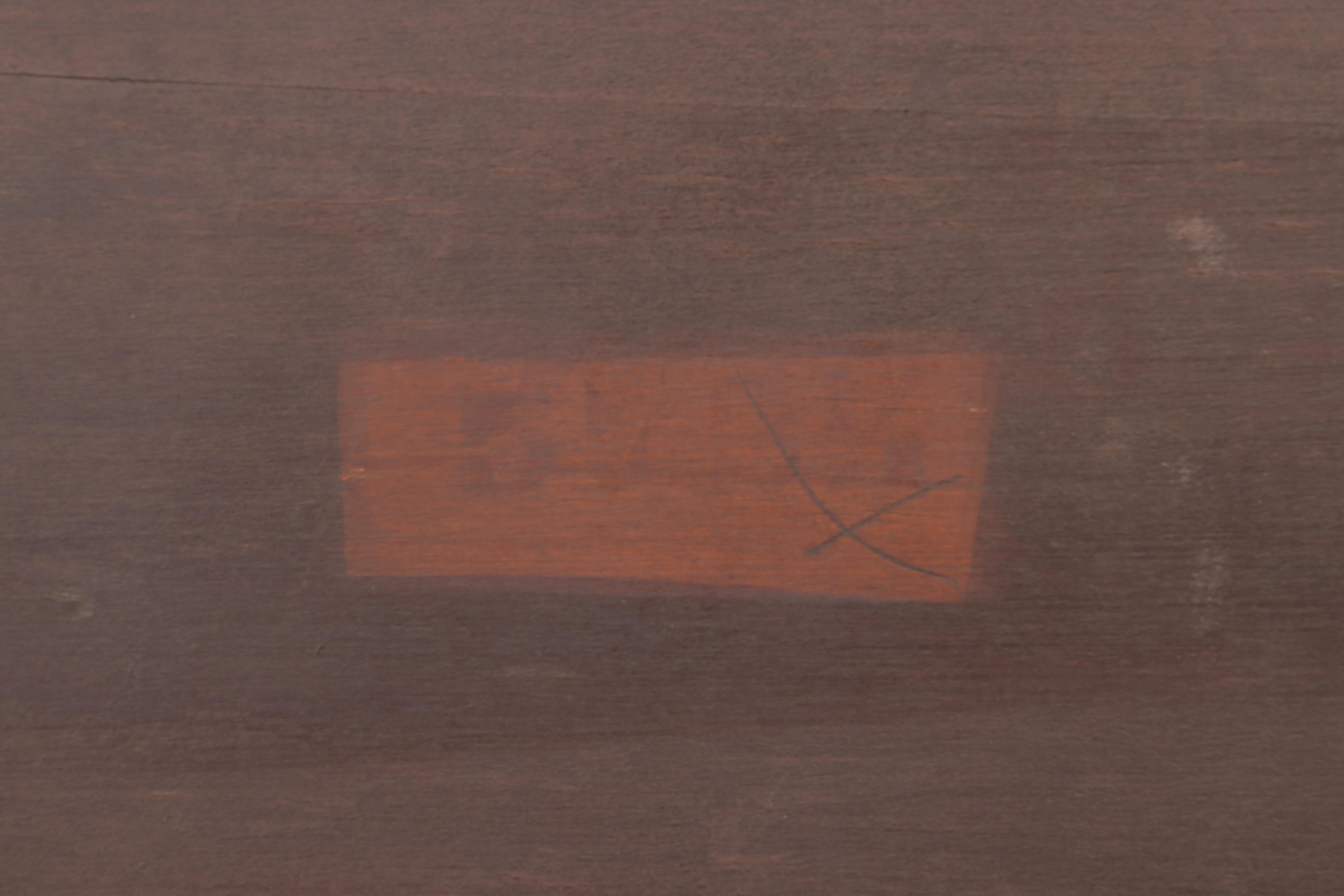 American Empire Revival Mahogany Secretary Bookcase, Early 20th Century