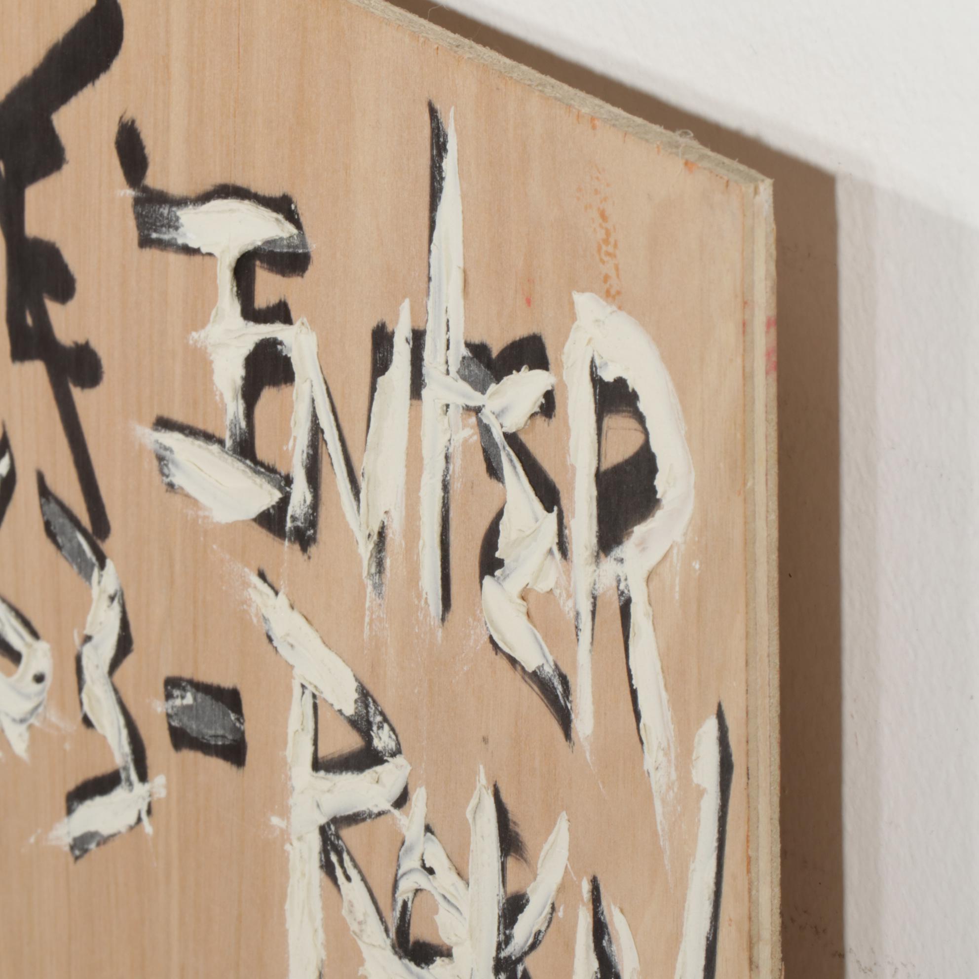 Anthony Eve Kemp Outsider Art Acrylic Painting, 2016