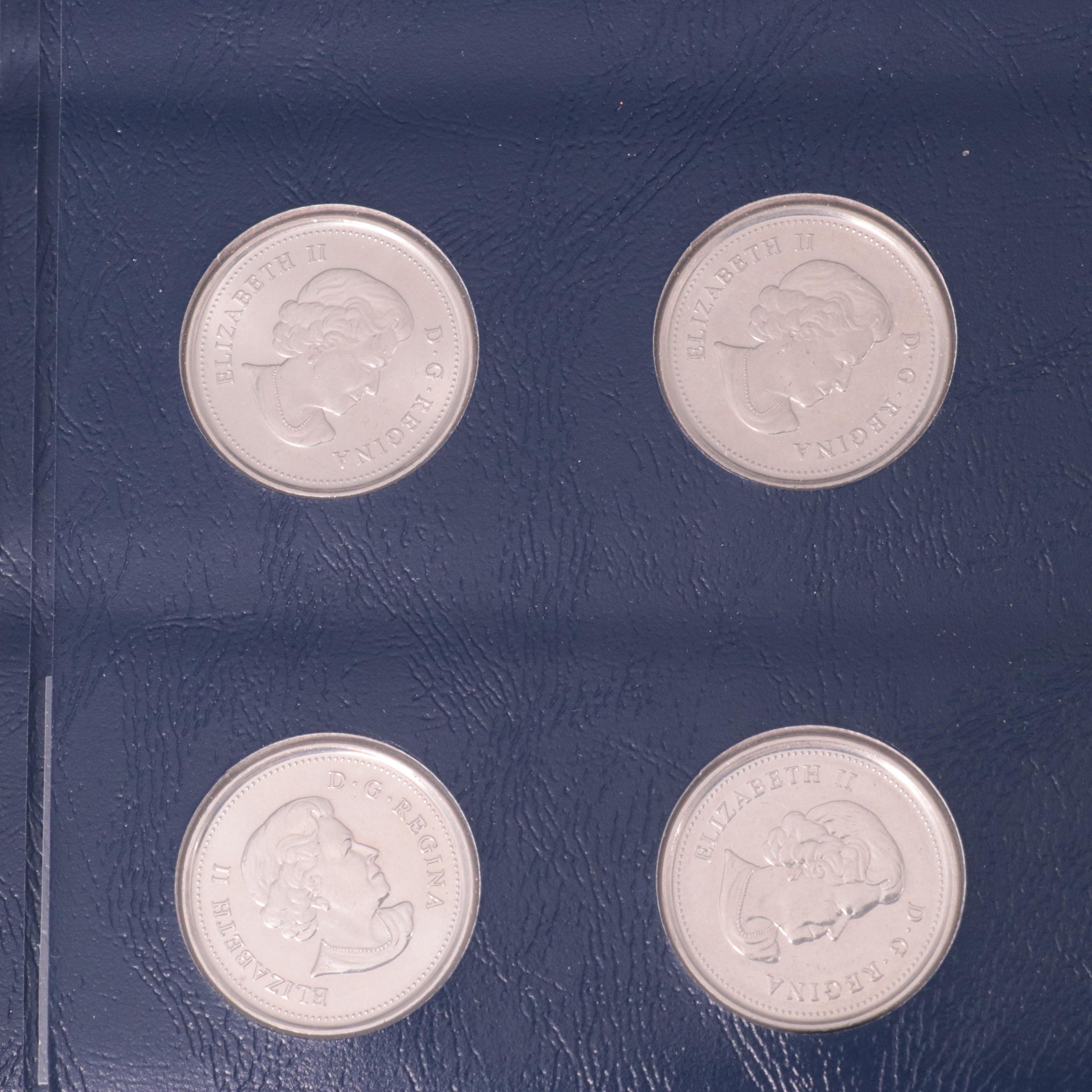 Canadian Quarter Collection in Lighthouse Leather Album